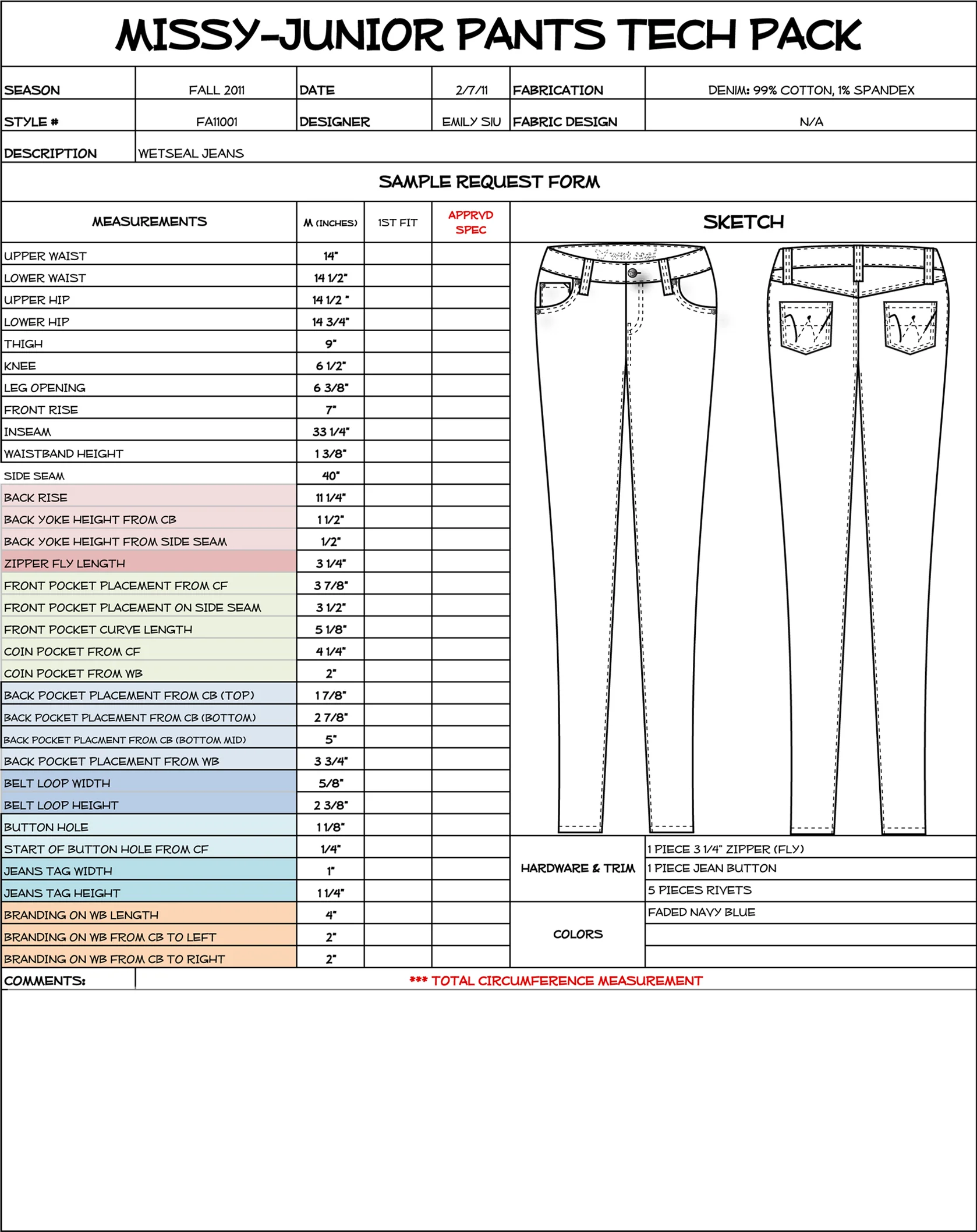 Wet Seal Jeans