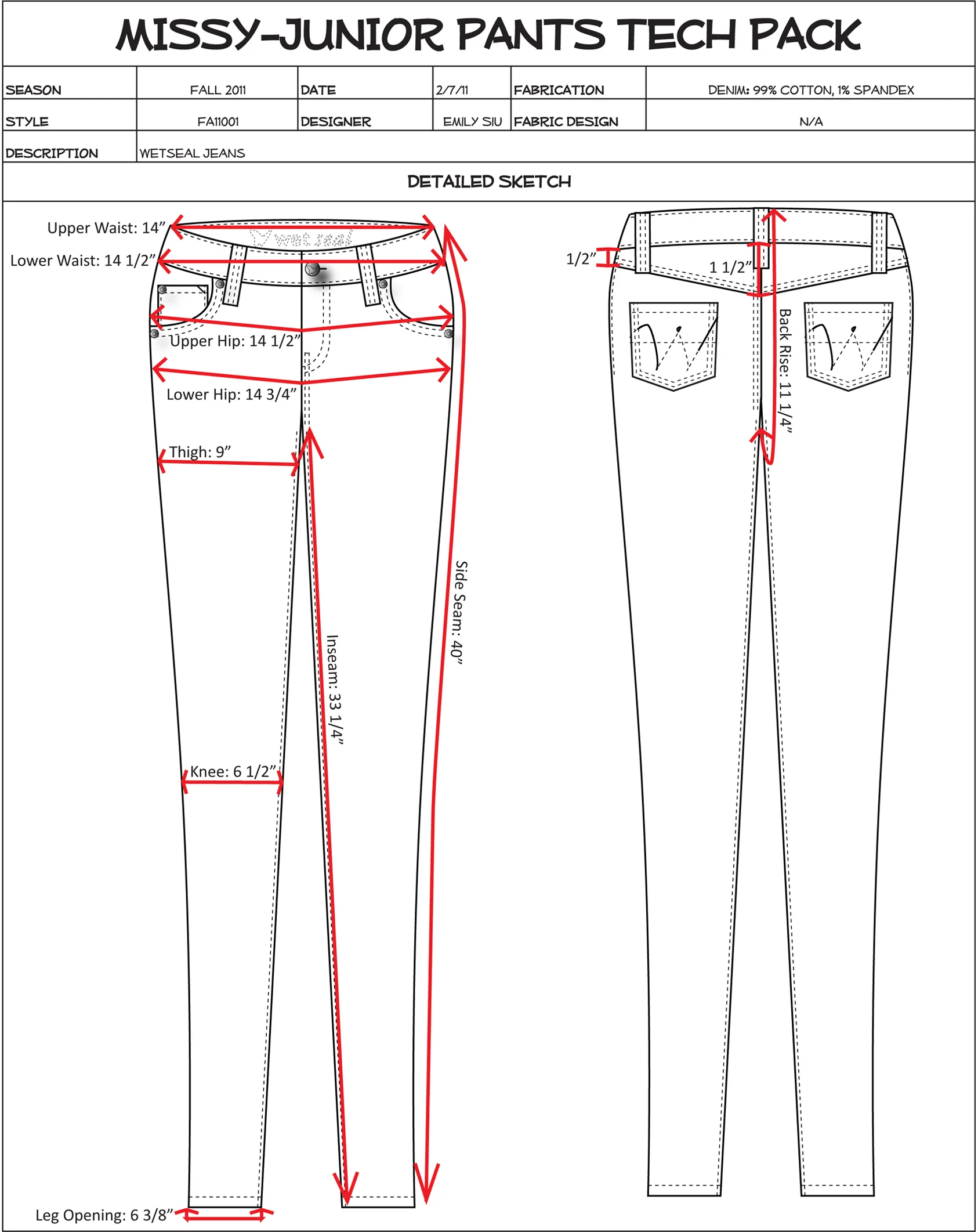 Wet Seal Jeans