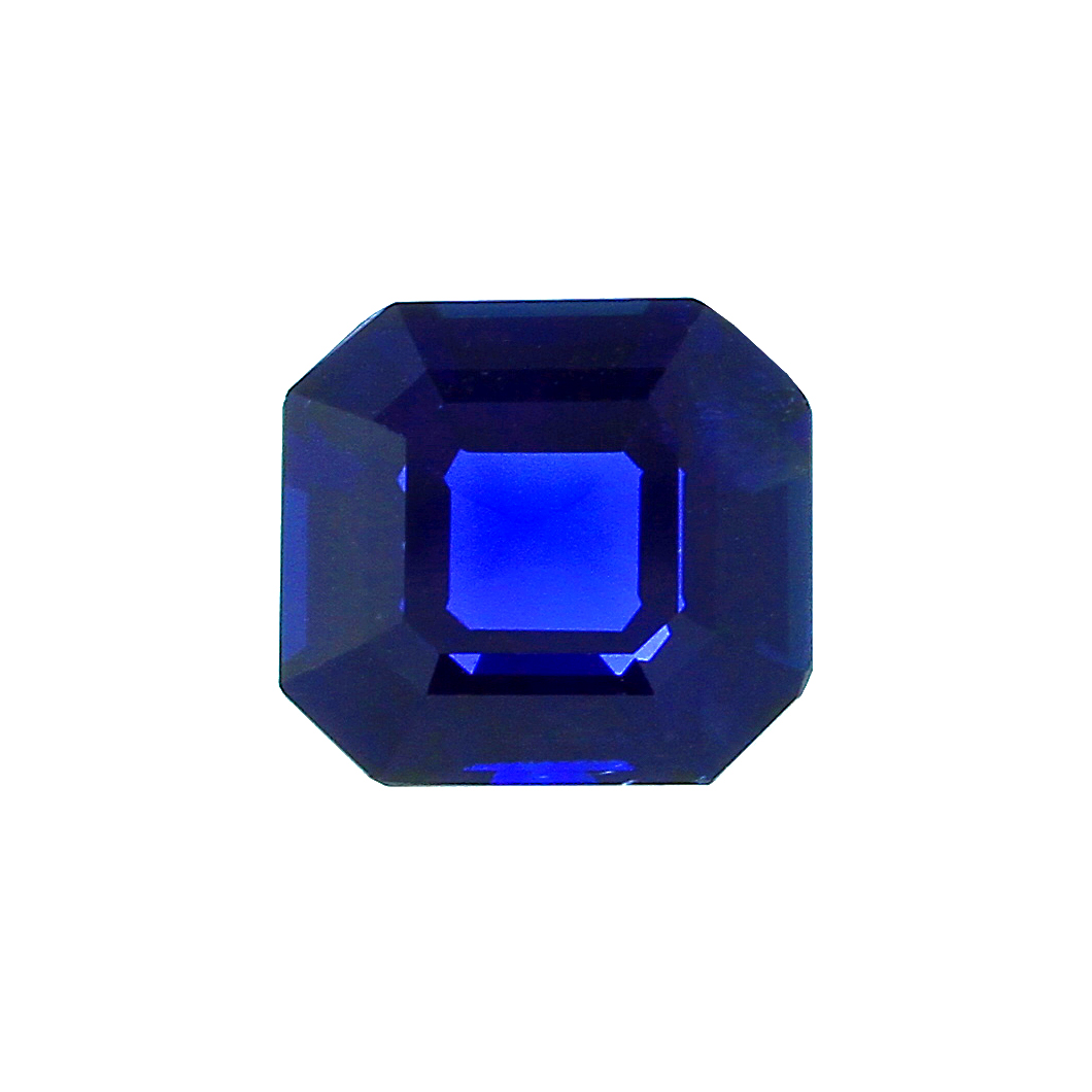 Blue Sapphire Jewelry Making Gemstone Pair 4.80 Ct Natural Emerald Cut Certified 