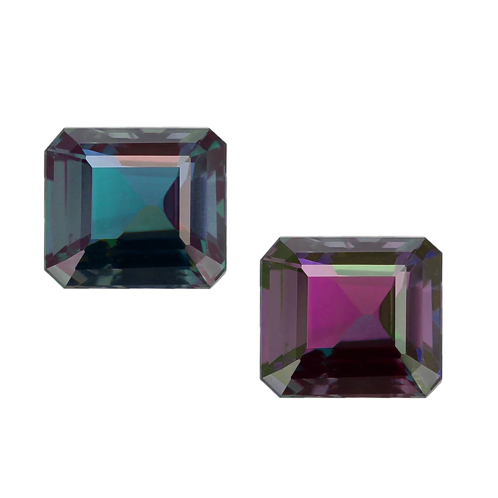 Alexandrite Naturelle Du Brésil 1,67 Carats - Forme Poire - Certifiée GGL - Couleur Violet-vert