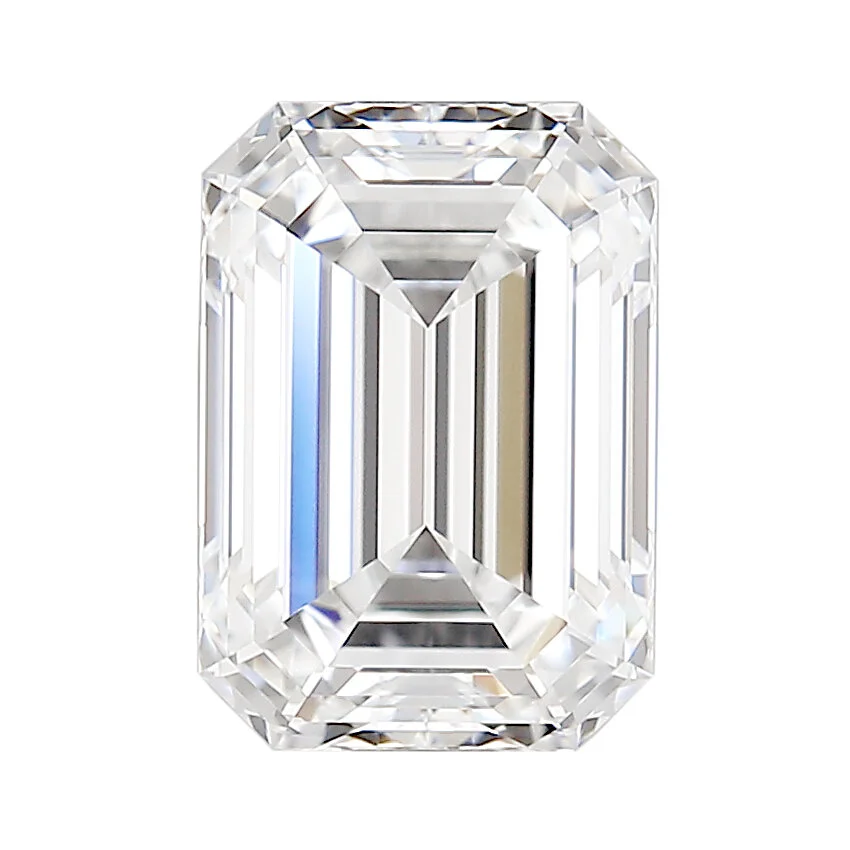 Carat Genuine and Natural GIA Certified E-VVS1 Emerald Cut