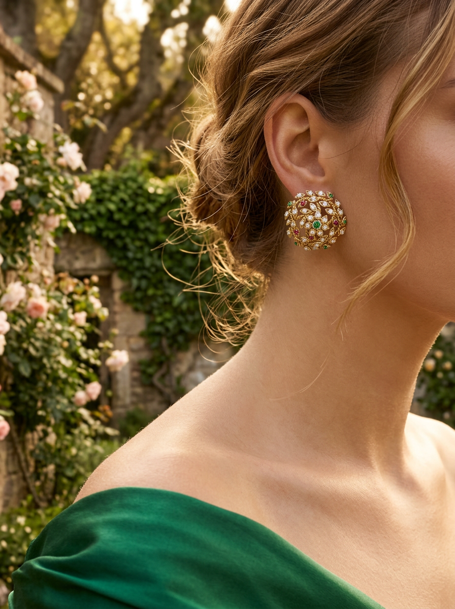 Cartier leaf earrings garden.png
