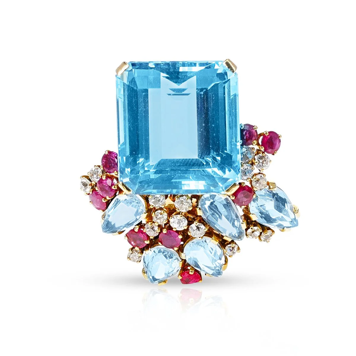 1110_ Suzanne Belperron Aquamarine, Ruby and Diamond Brooch-3.jpg