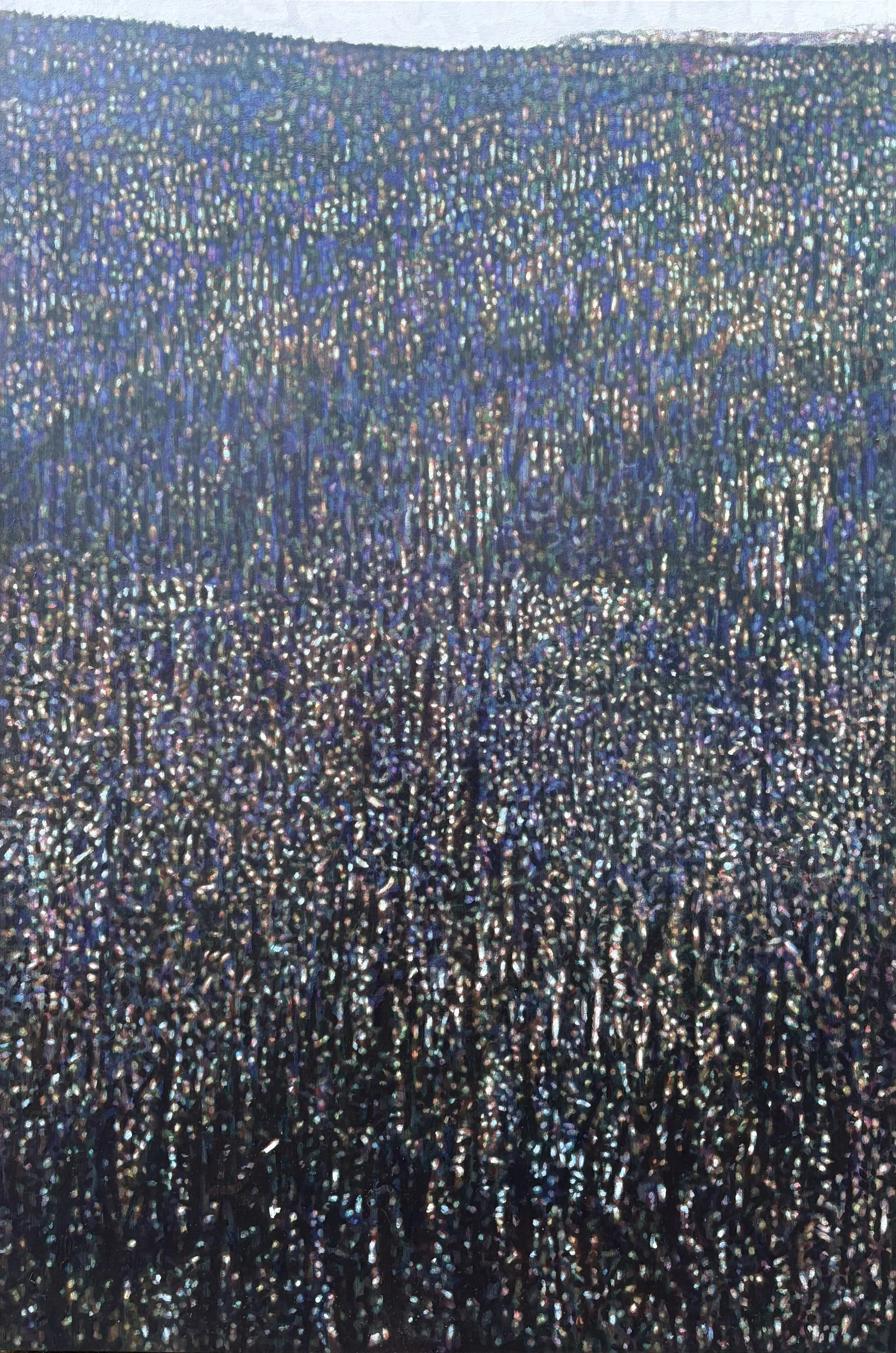 Everything All At Once, oil on canvas, 60" x 40", 2026