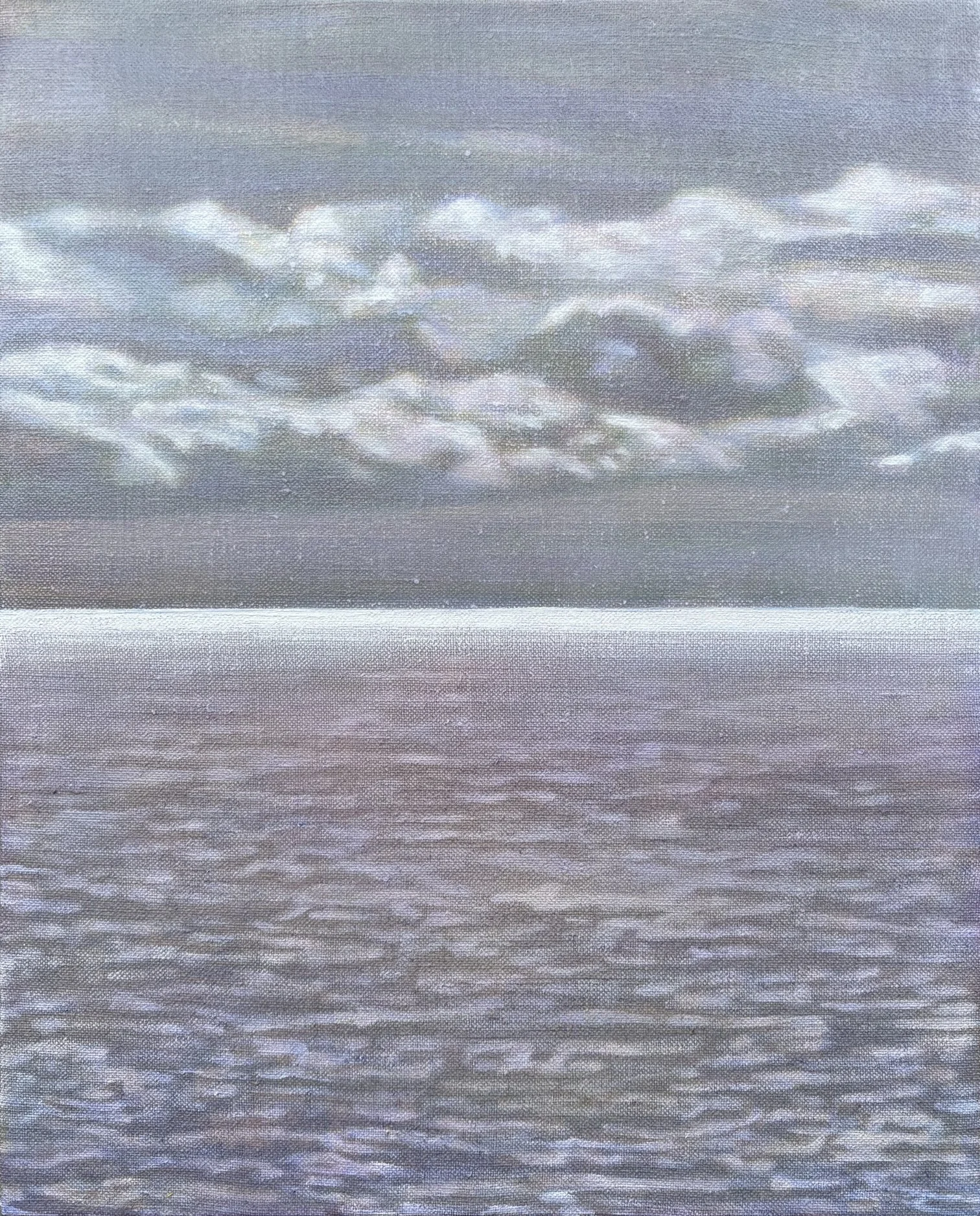 Horizon 2, oil on canvas, 20" x 16", 2026