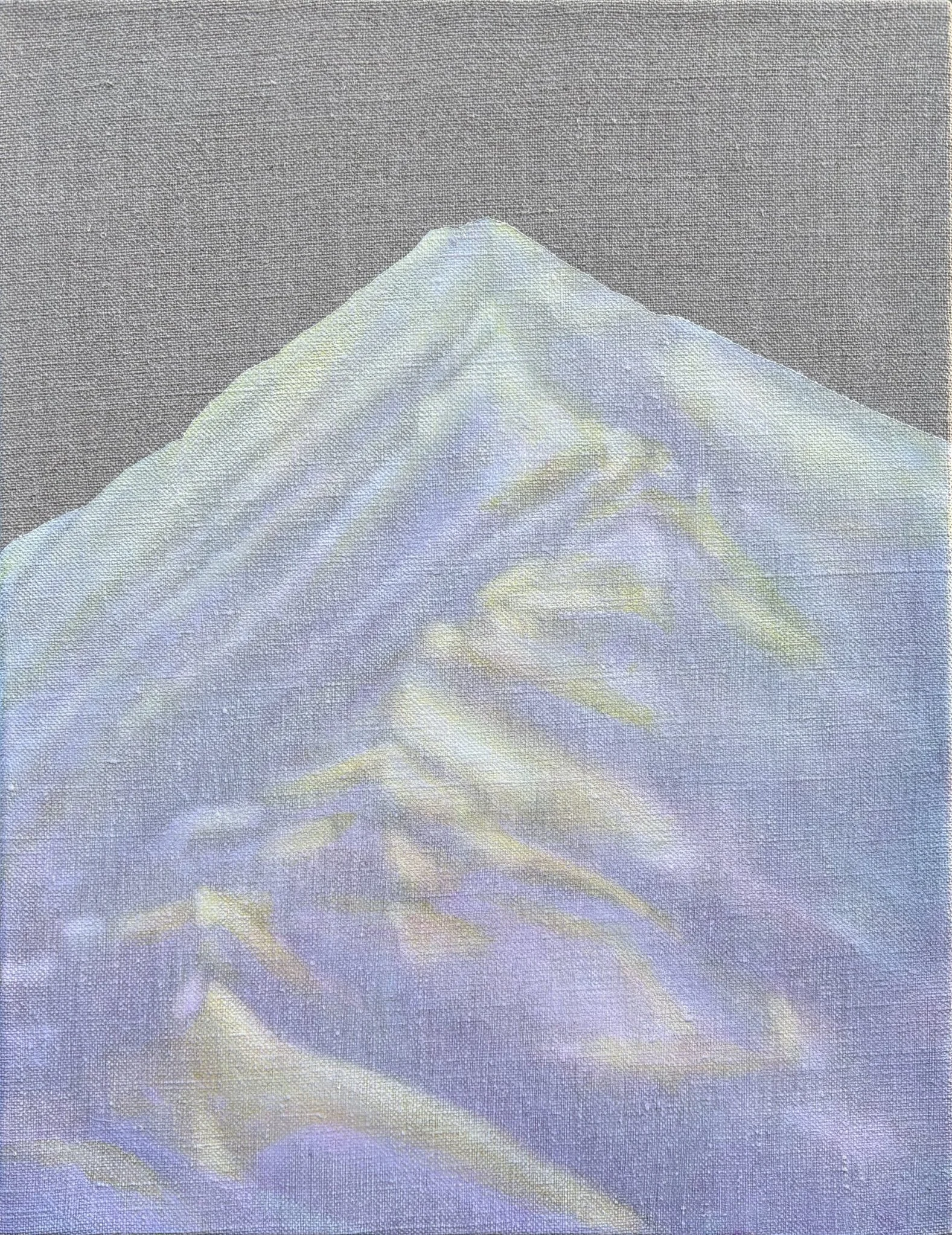 Peak, oil on linen, 18" x 14", 2026