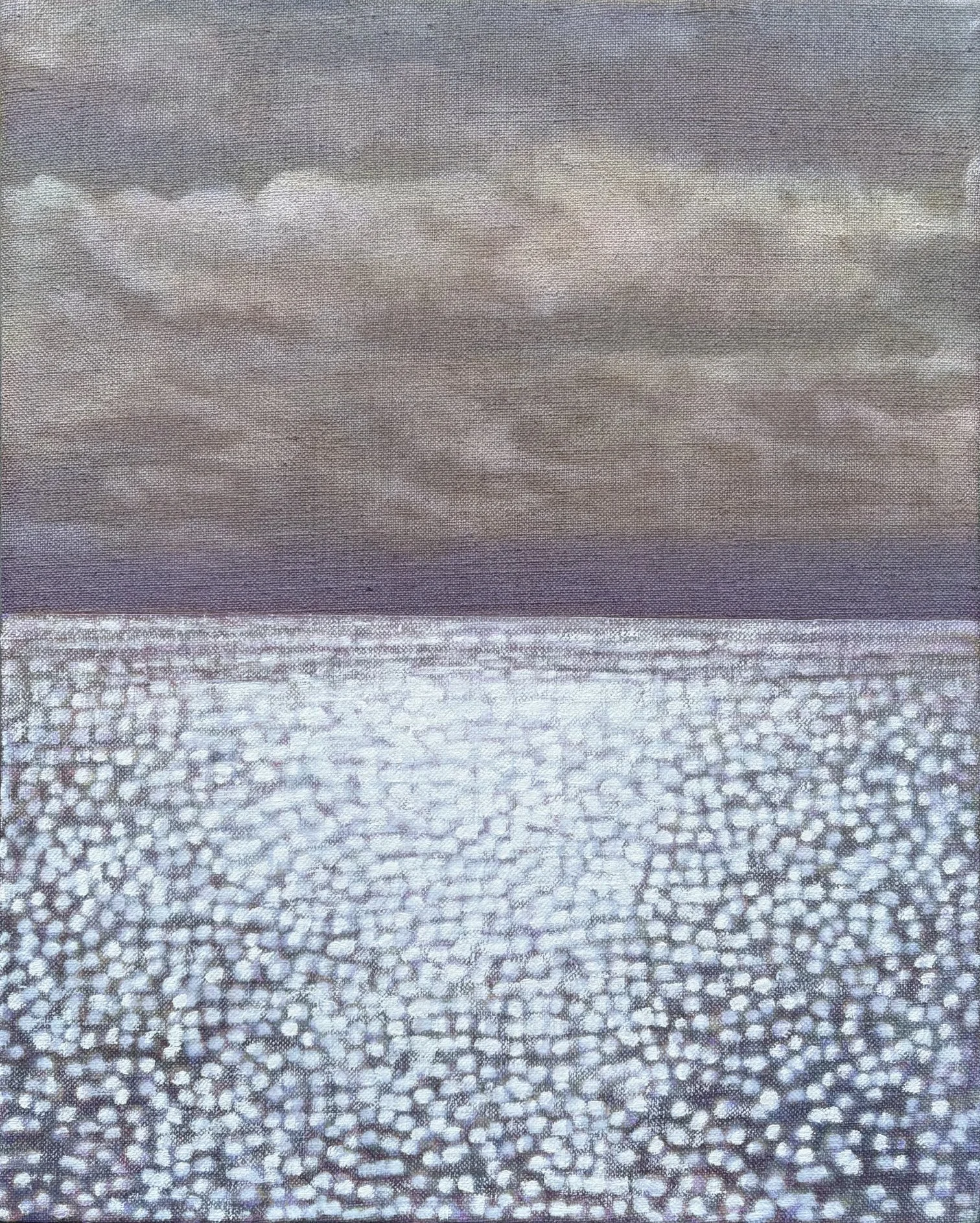 Horizon 1, oil on canvas, 20" x 16", 2026