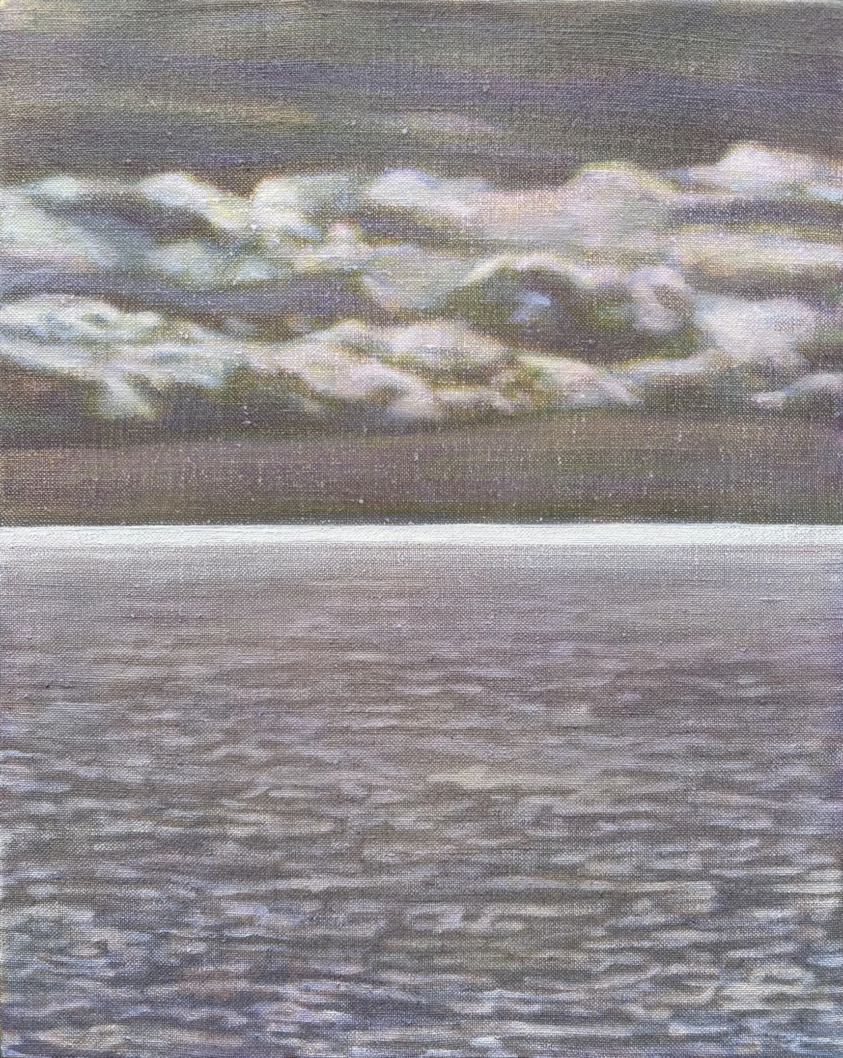 Horizon 1, oil on linen, 24" x 18", 2026
