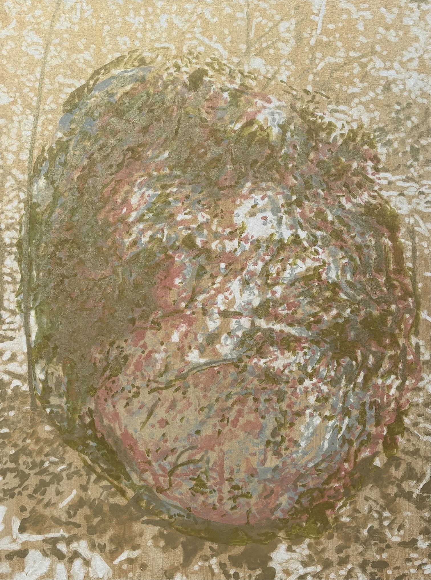 Monument 21, oil on canvas, 48" x 36", 2025