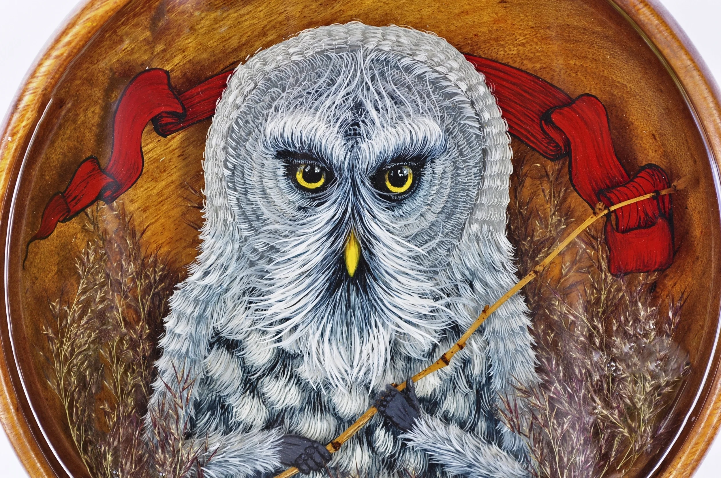 Grey Owl detail