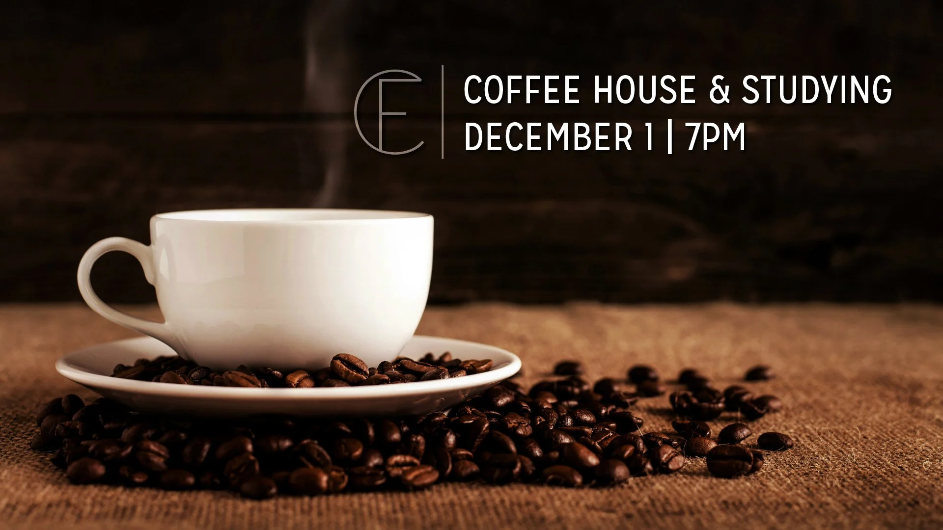 First Connection | Coffeehouse & Studying