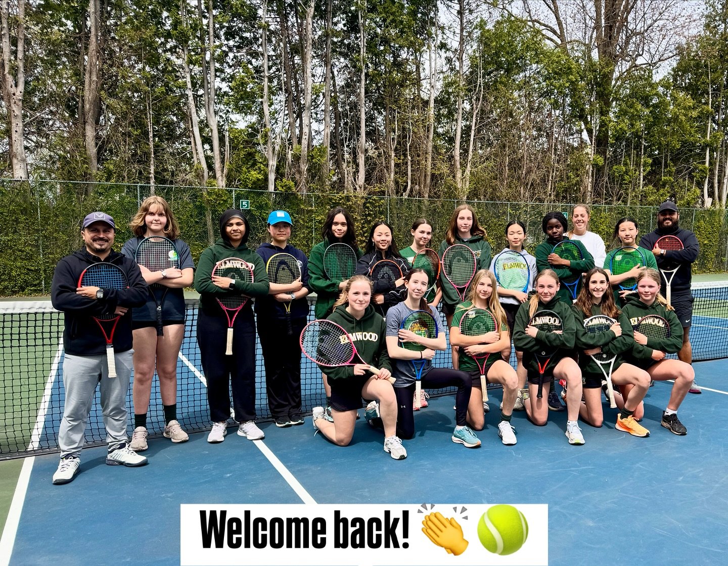 Perfect day to welcome back a long-term partner and sponsor of the club, @elmwoodschool. Today we got to host a group of  16 grade-8 students for their annual school visit. Coach Dan, Ramin &amp; Emma delivered a session focusing on teamwork, coopera