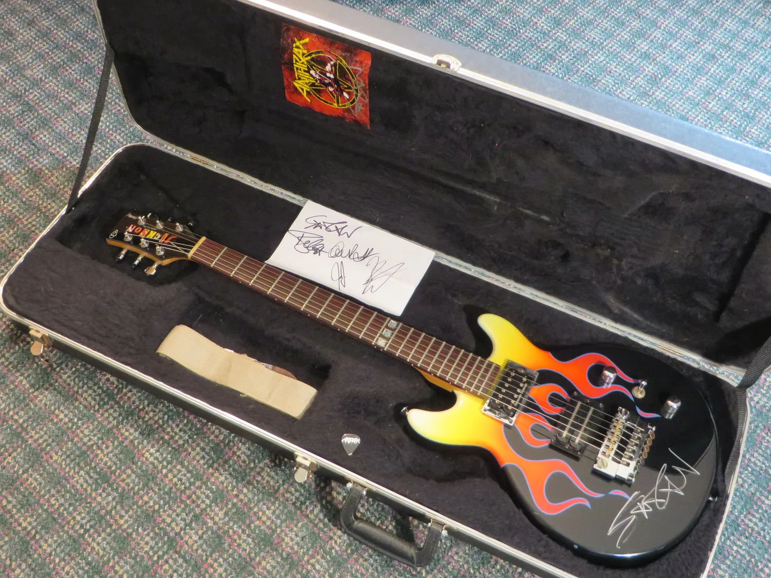 Jackson USA JJ1 Scott Ian Autographed — Next Big Thing Guitars