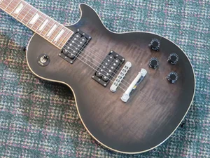 2012 Gibson Les Paul Classic Plus Trans Black! — Next Big