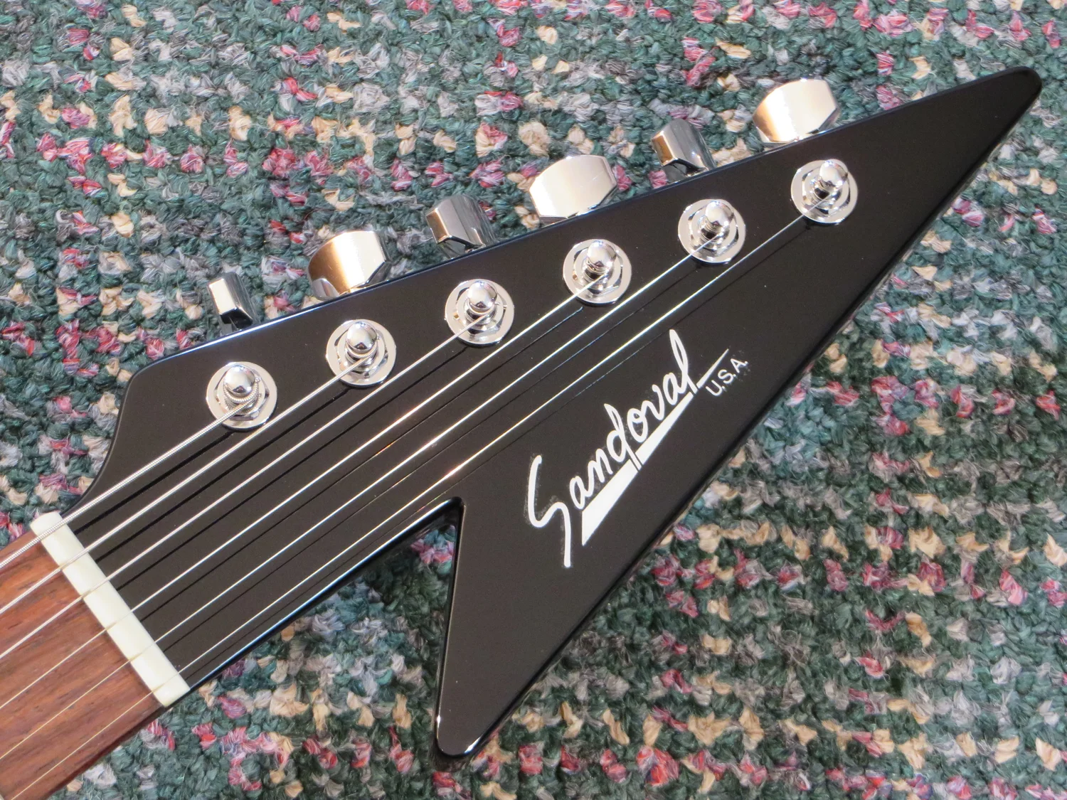 2016 Sandoval USA Flying V Black! Randy Rhoads Specs! — Next Big