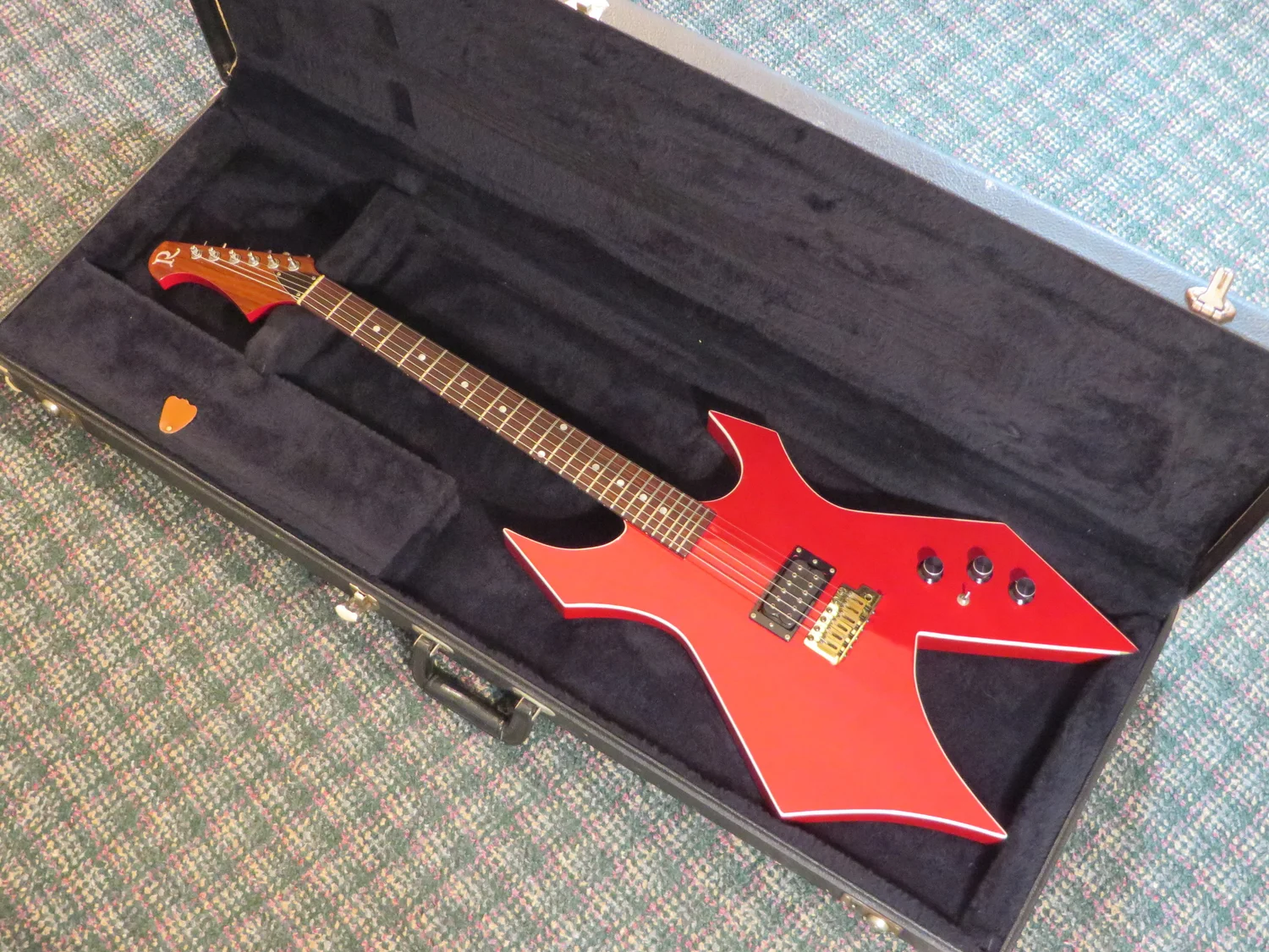 BC rich USA ワーロック赤