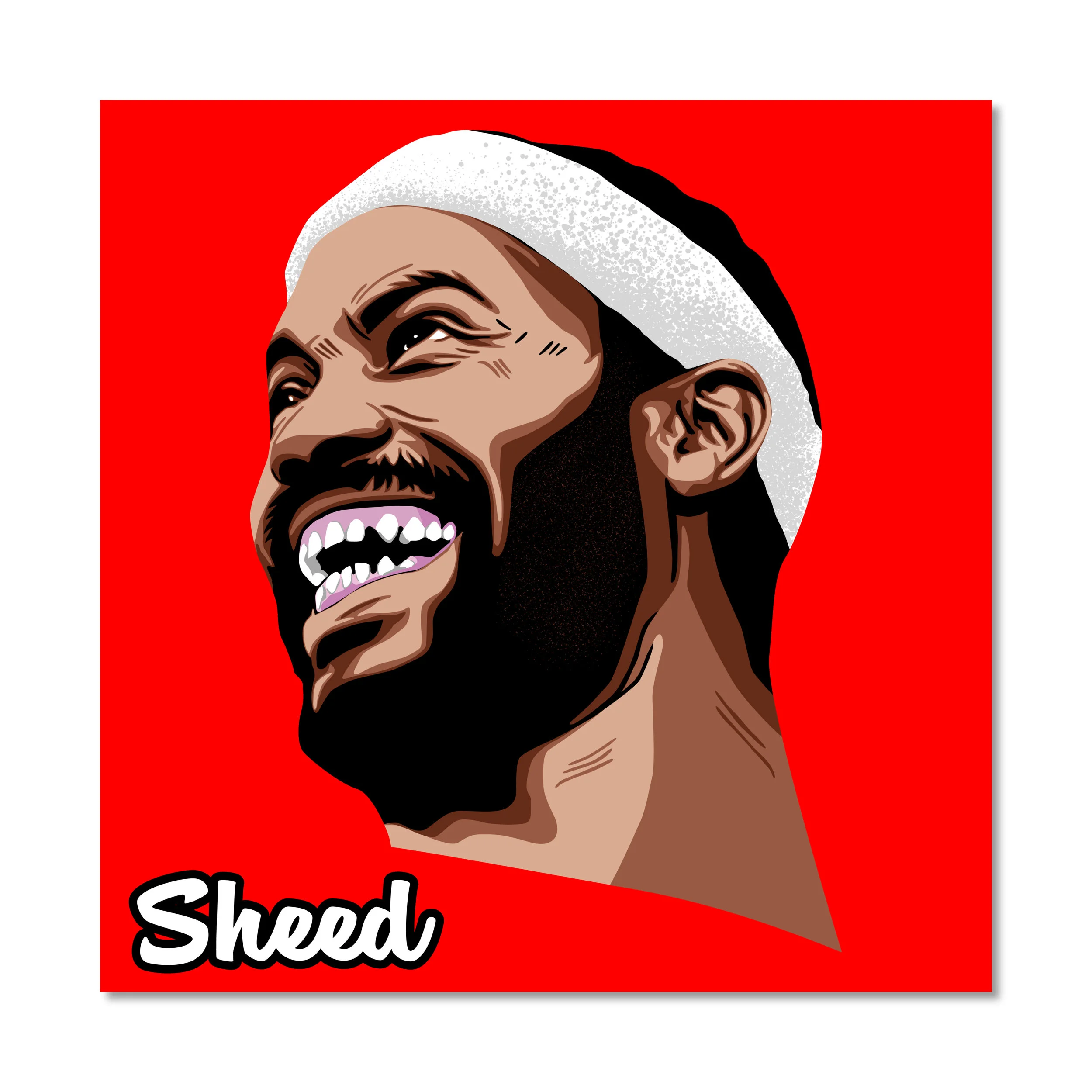 Sheed  12" x 12" Print