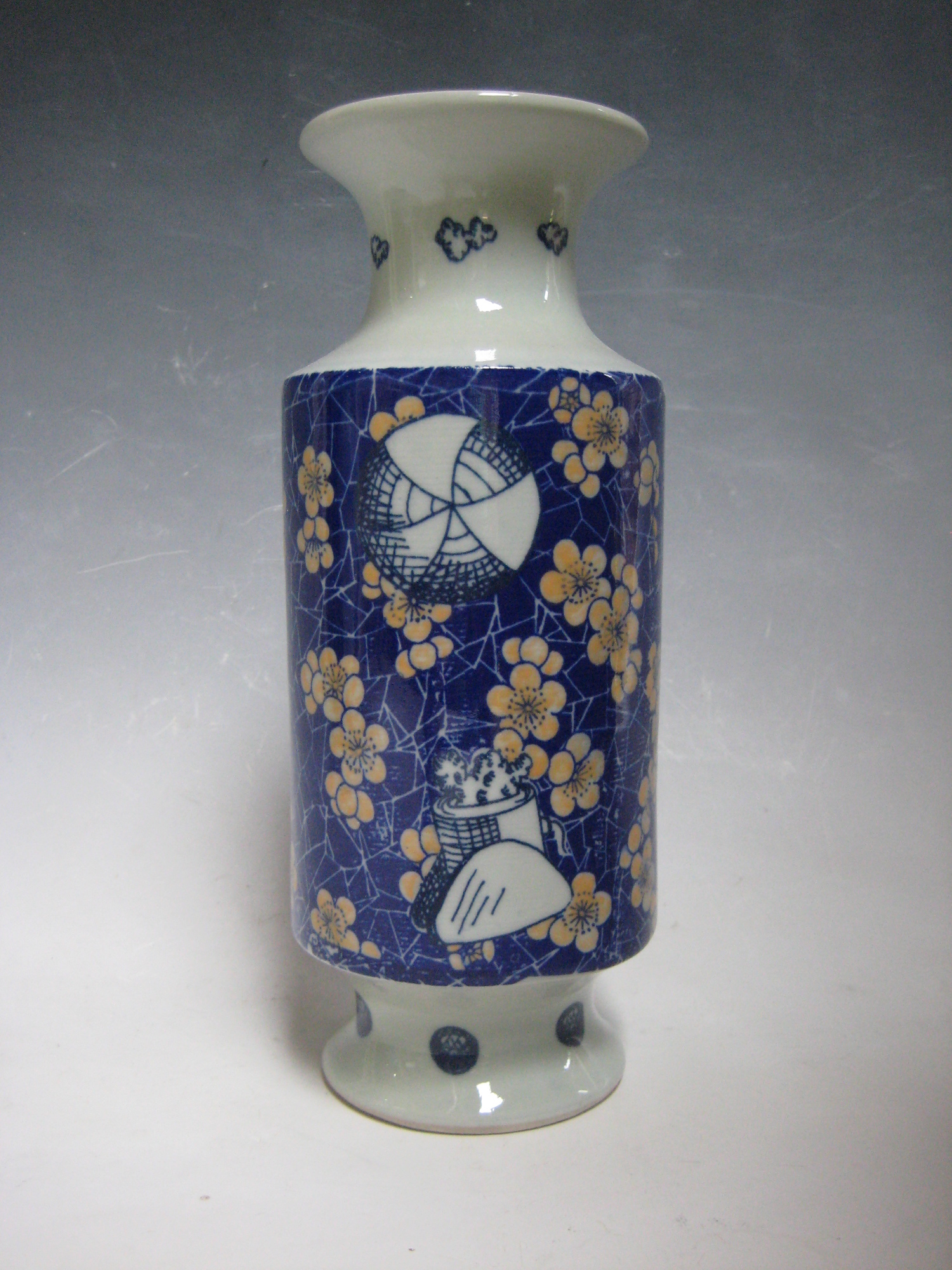 Cannons and Flowers Vase
