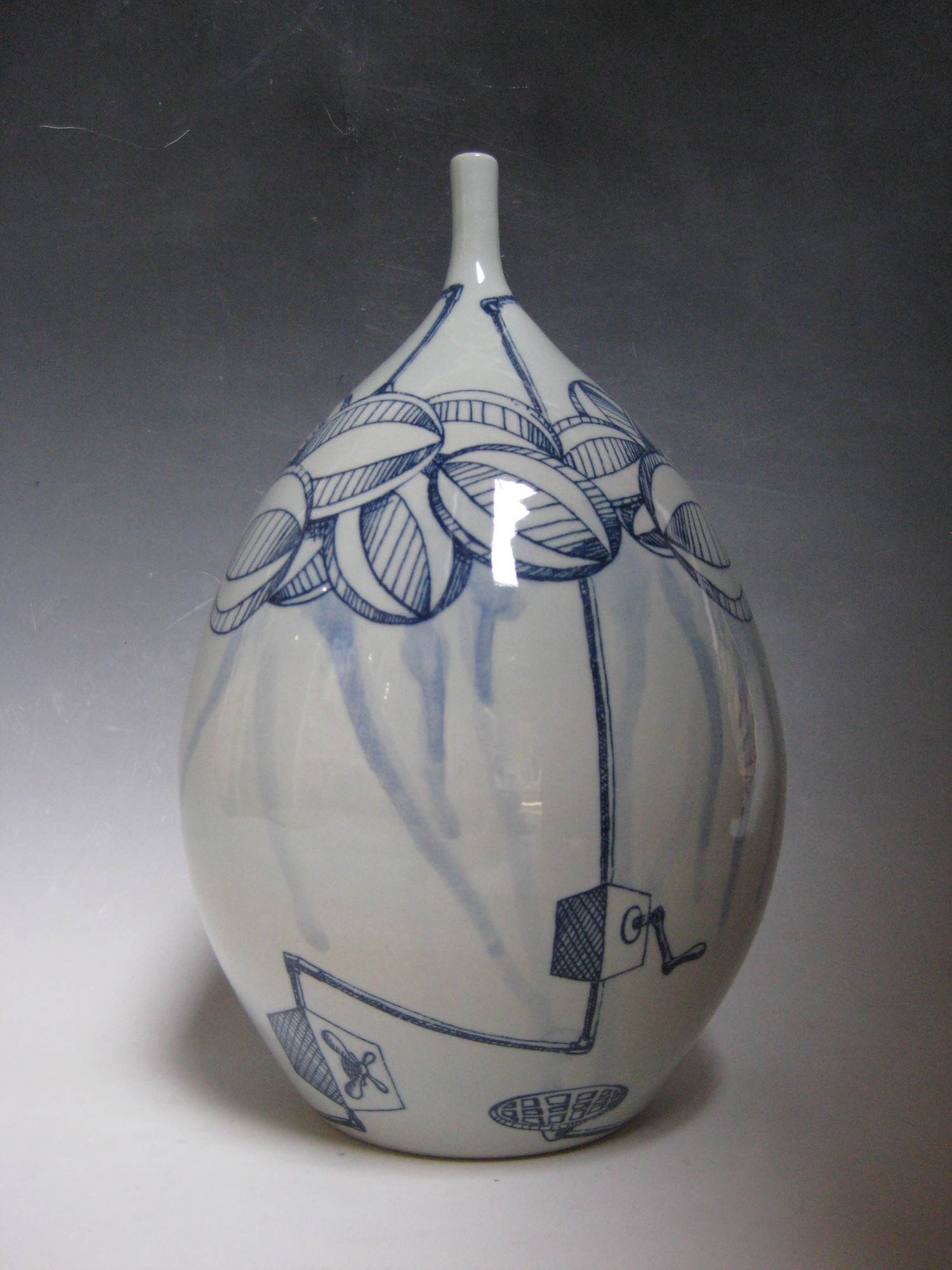 Cloud Machine Vase
