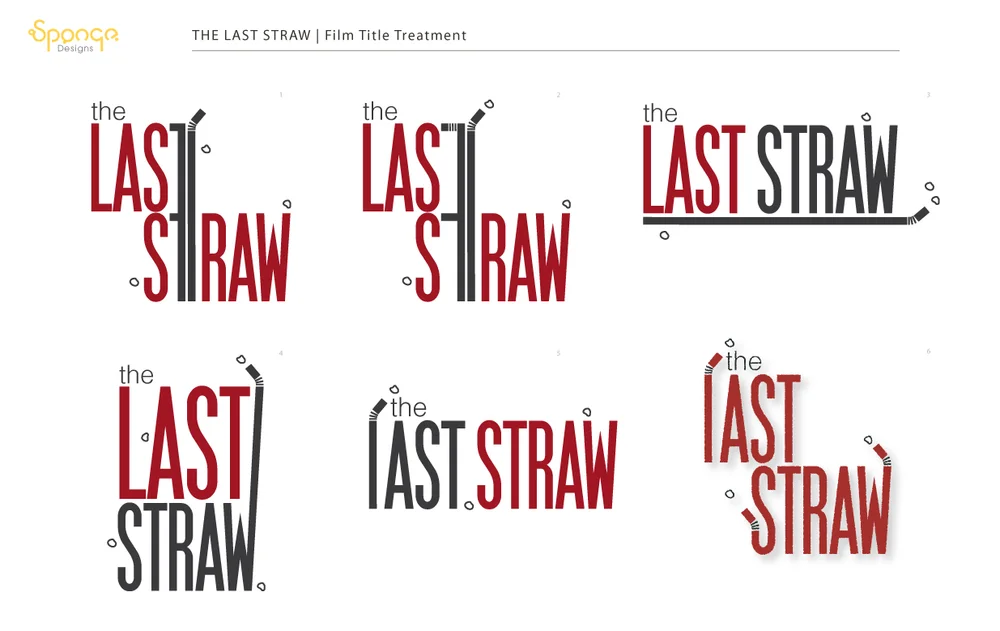The Last Straw 14 Feature Film Art Dept Sponge Designs