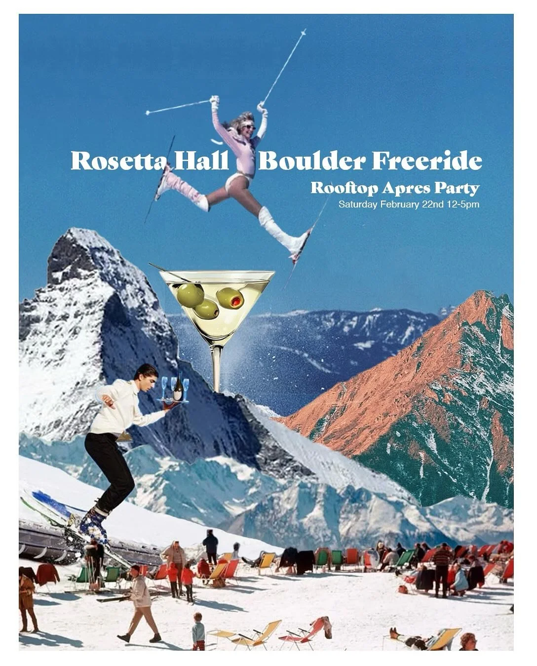 Save your best Aprés outfit for this weekend. We will be drinking, snacking, and hanging out. Members get a free drink ticket and entered into a raffle. The way that works: members will have to show proof of membership, whether it be a screens