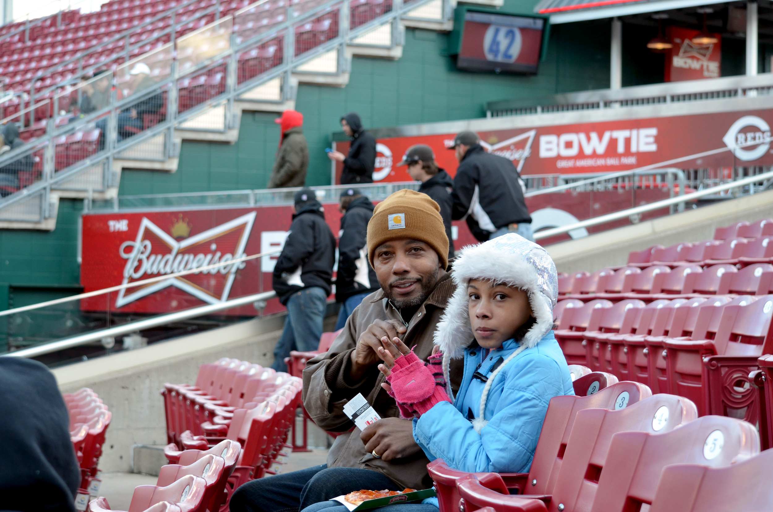  Darrell Barnett (Journeymen&nbsp;Plumber) pictured with his daughter. 