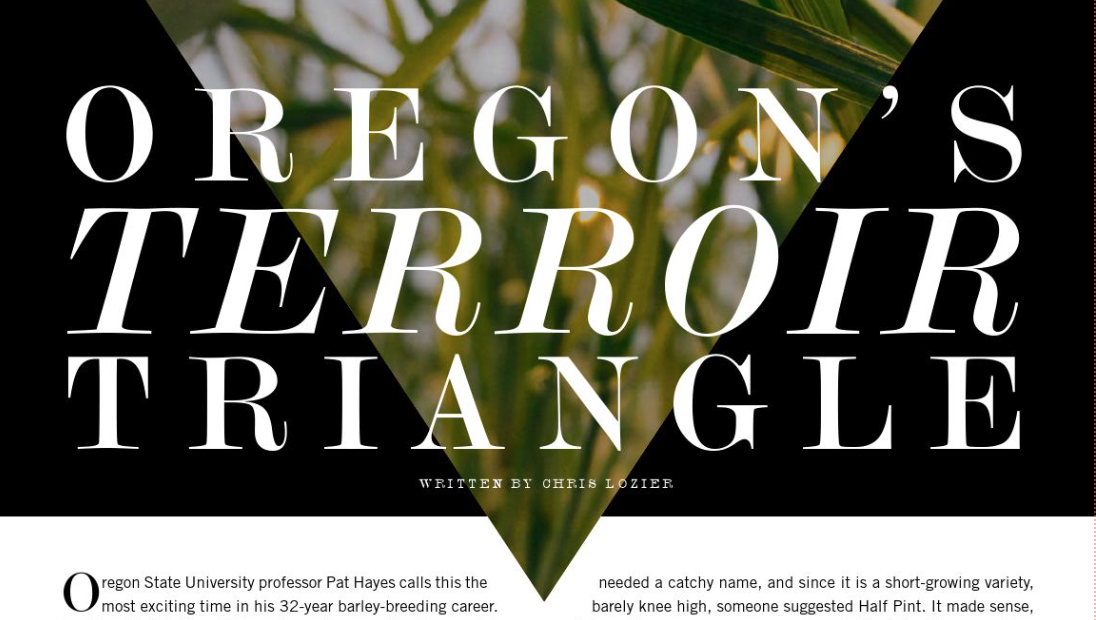 Oregon's Terroir Triangle