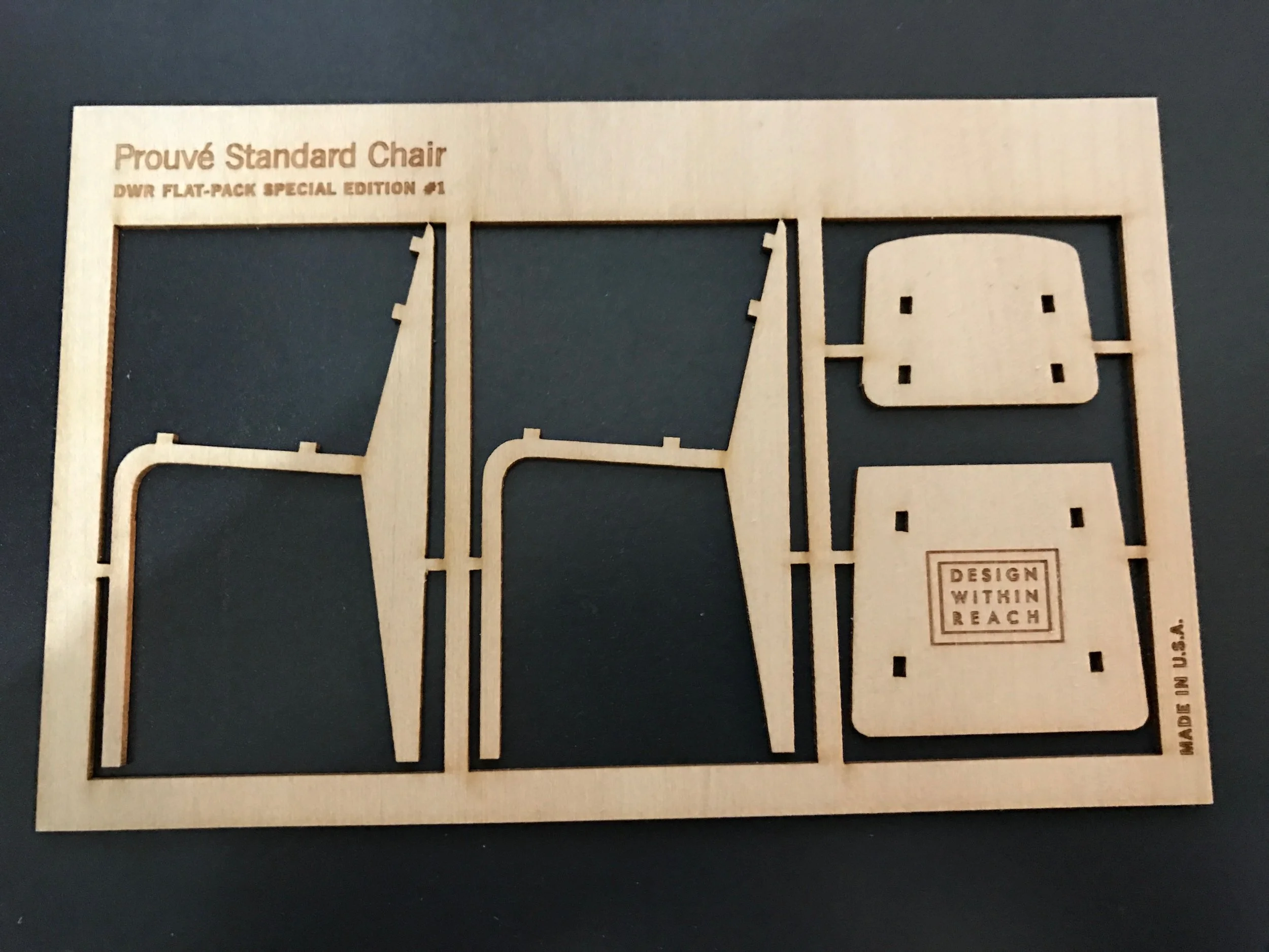Etched & Cut Craft Ply for Design Within Reach