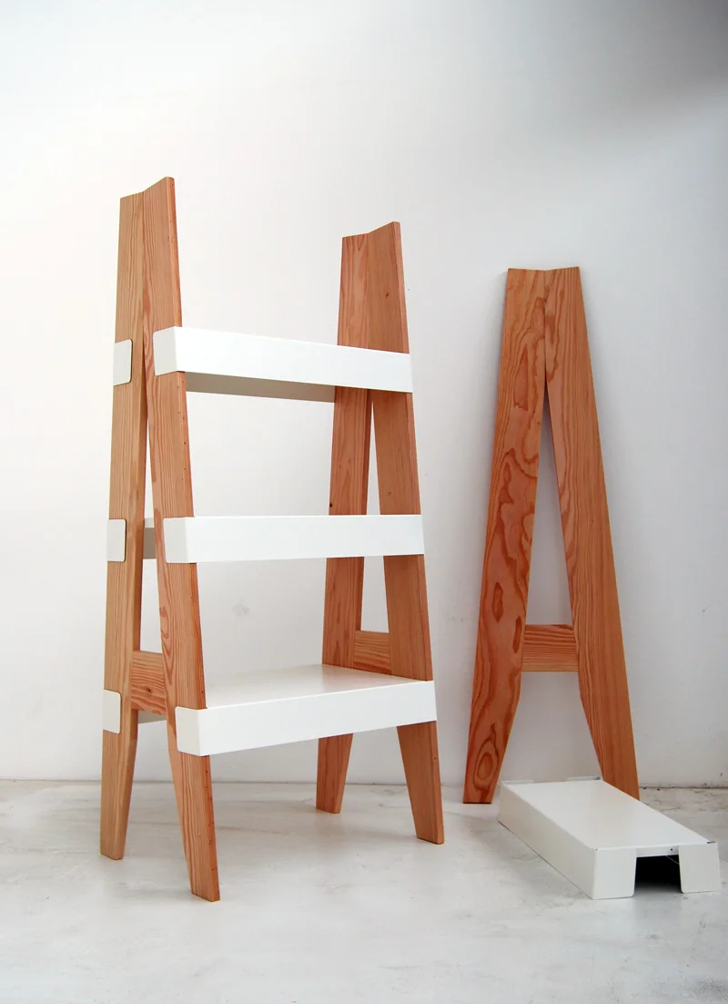 The two components that make up Ship Shape Shelf. 