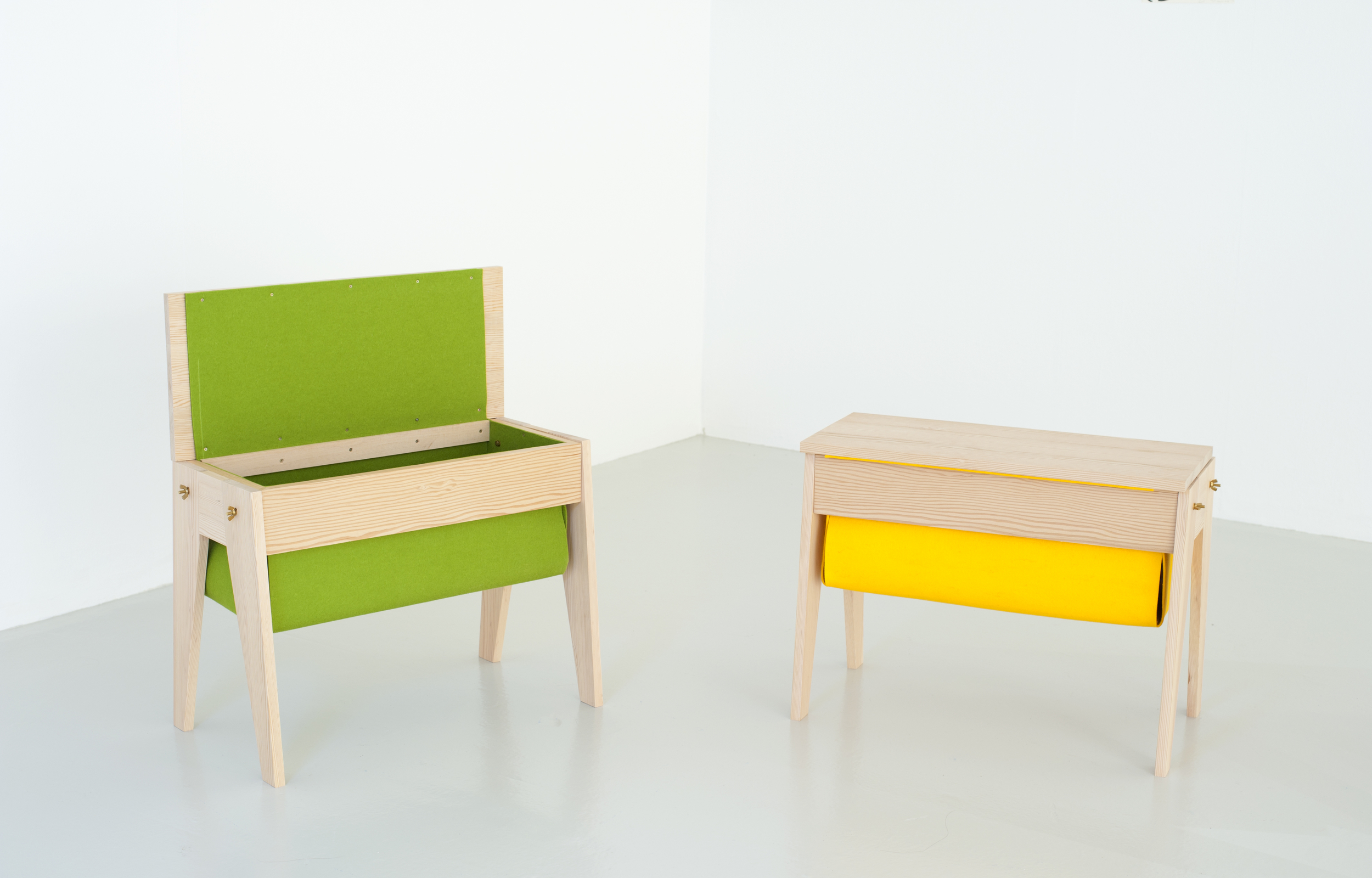 Felt & Gravity Storage Box. Photo by Carsten Aniksdal