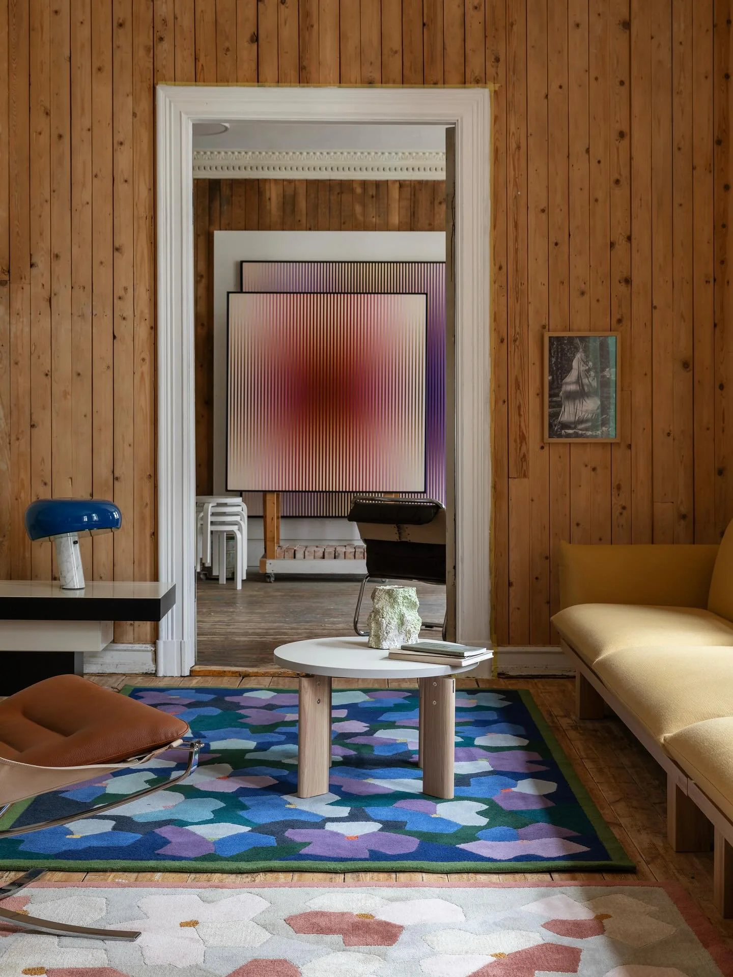 This is BAST, our no-nonsense lounge table, built for repair and longevity. 

We kicked off its Norwegian launch at the @foraform.no / @lammhults  showroom during @designerssaturday_oslo  with a side appearance in the beautiful home of artist @paulhe