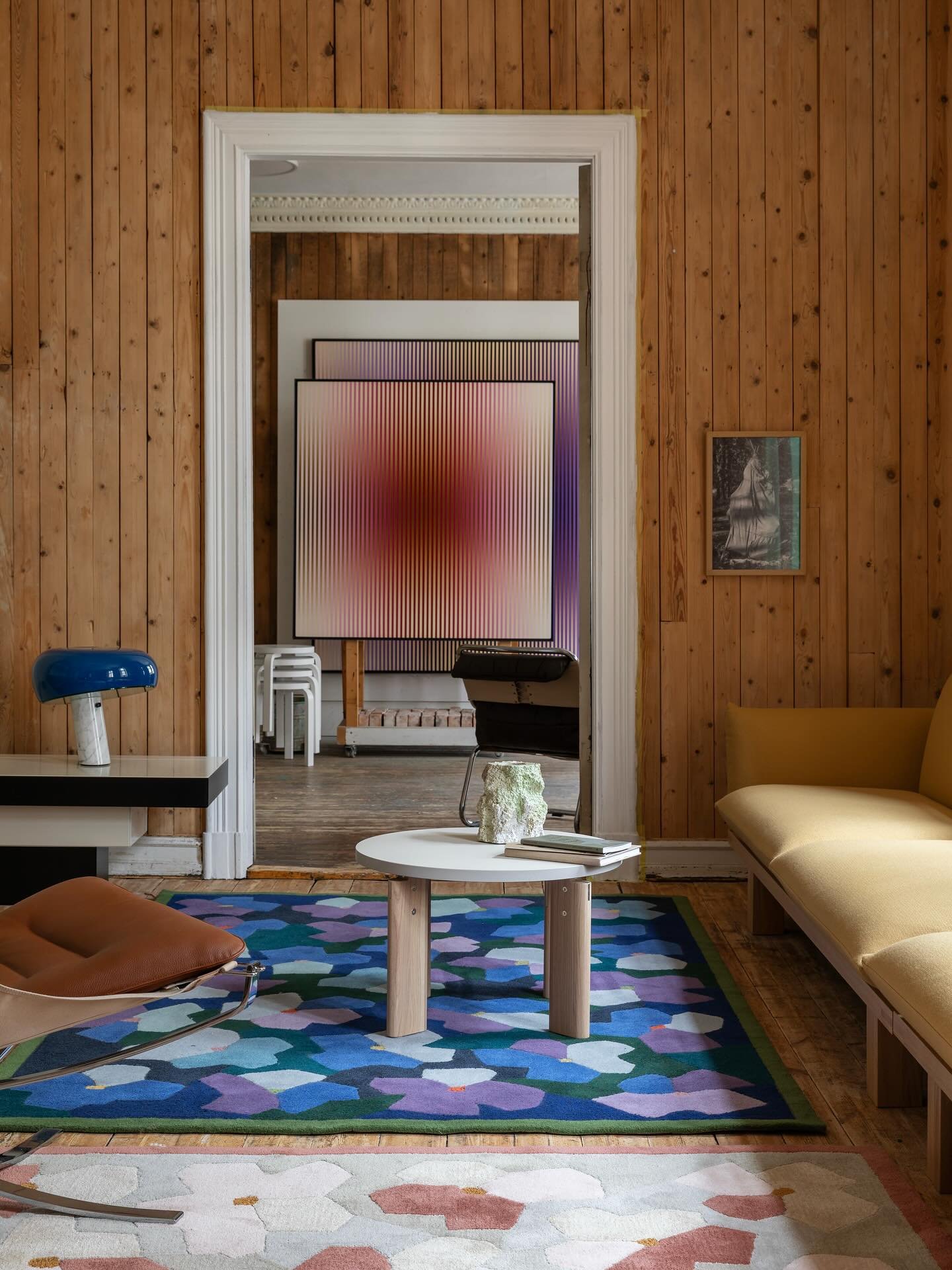 This is BAST, our no-nonsense lounge table, built for repair and longevity. 

We kicked off its Norwegian launch at the @foraform.no / @lammhults  showroom during @designerssaturday_oslo  with a side appearance in the beautiful home of artist @paulhe