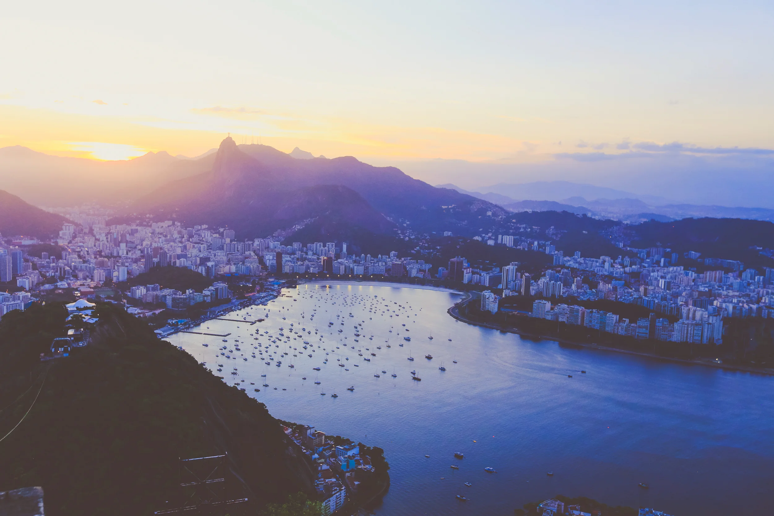 View from the Sugarloaf Mountain