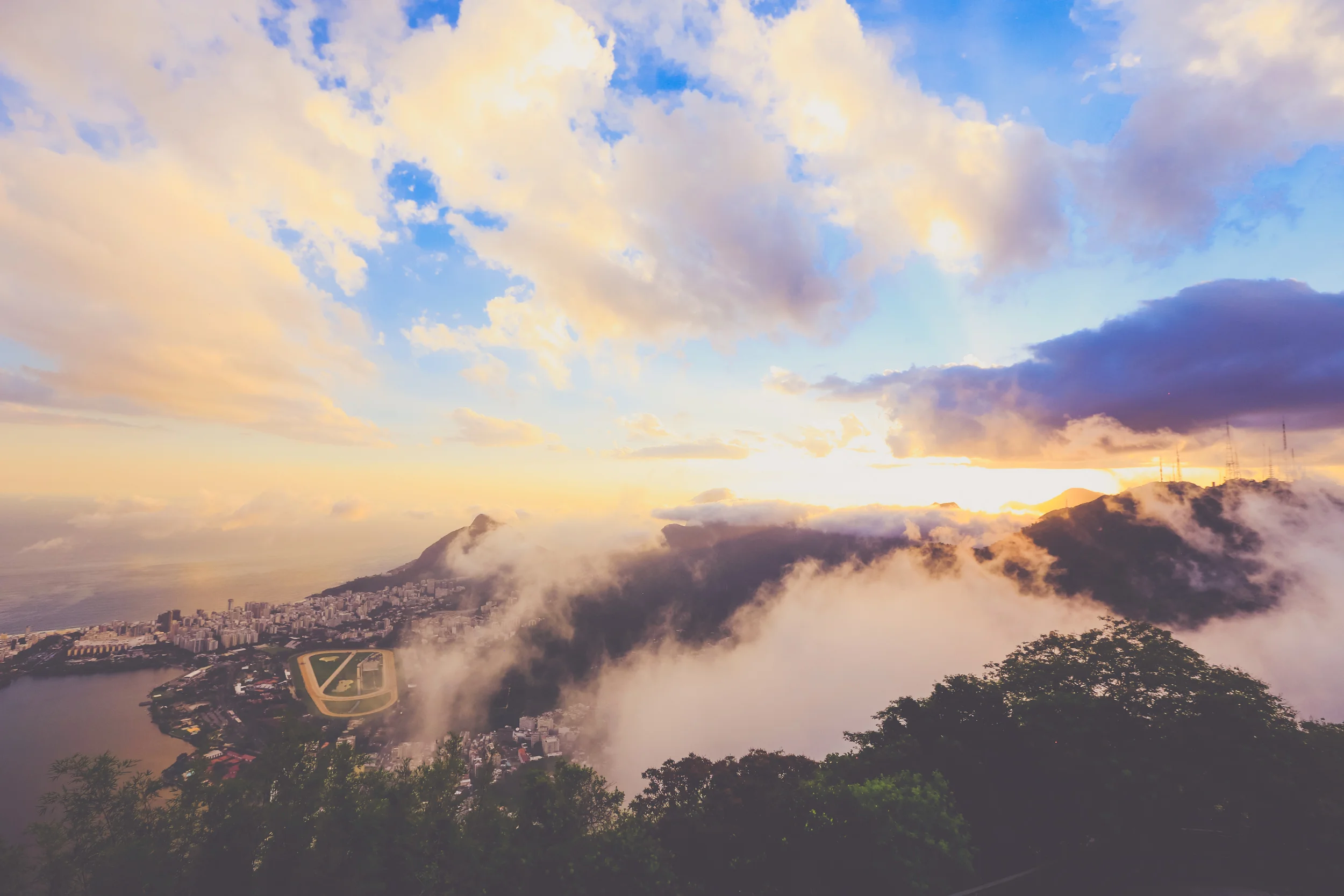 View from Christ the Redeemer - Corcovado mountain