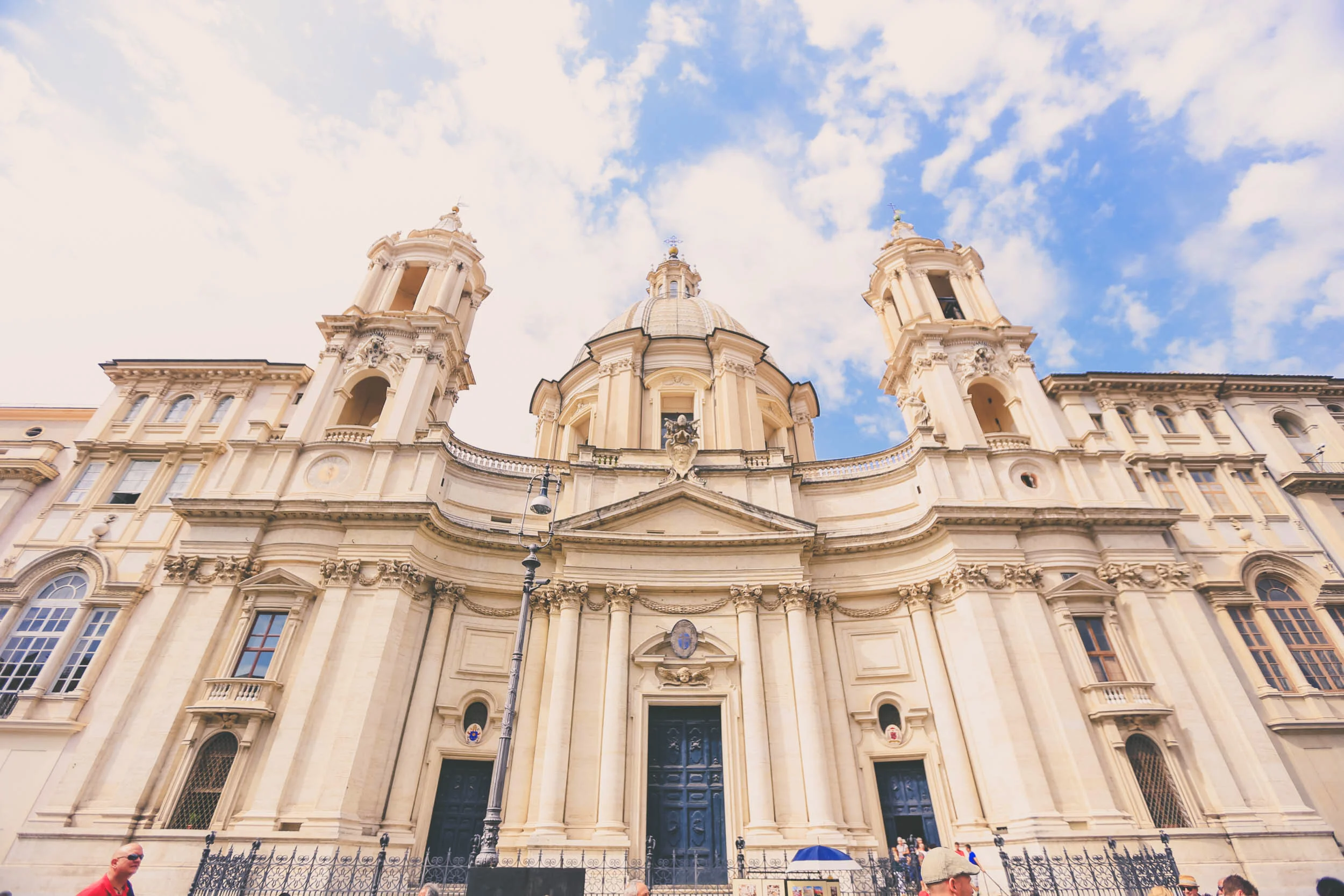 A beautiful building in Piazza Navona