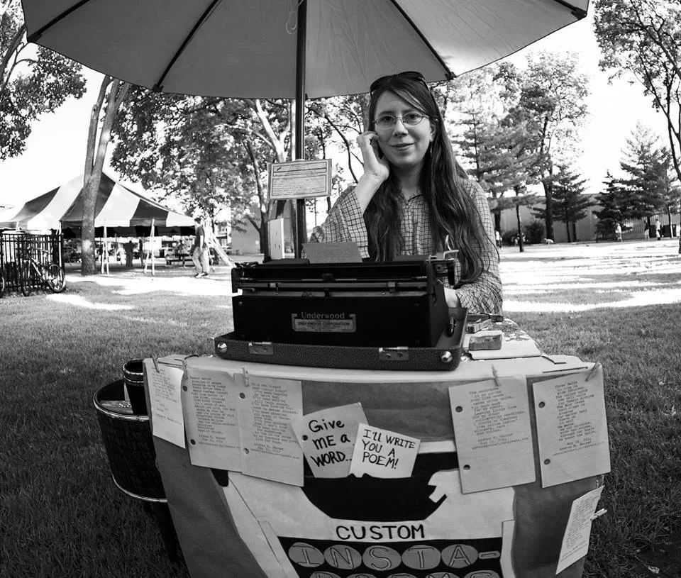 Decorah Iowa's undrea becker of Insta-poems.