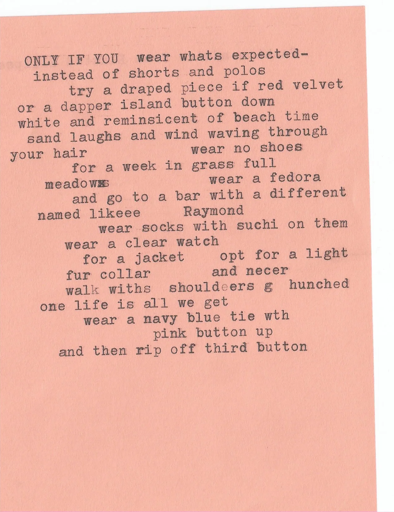 Alien Fashion Advice by Blasted Ellipsis