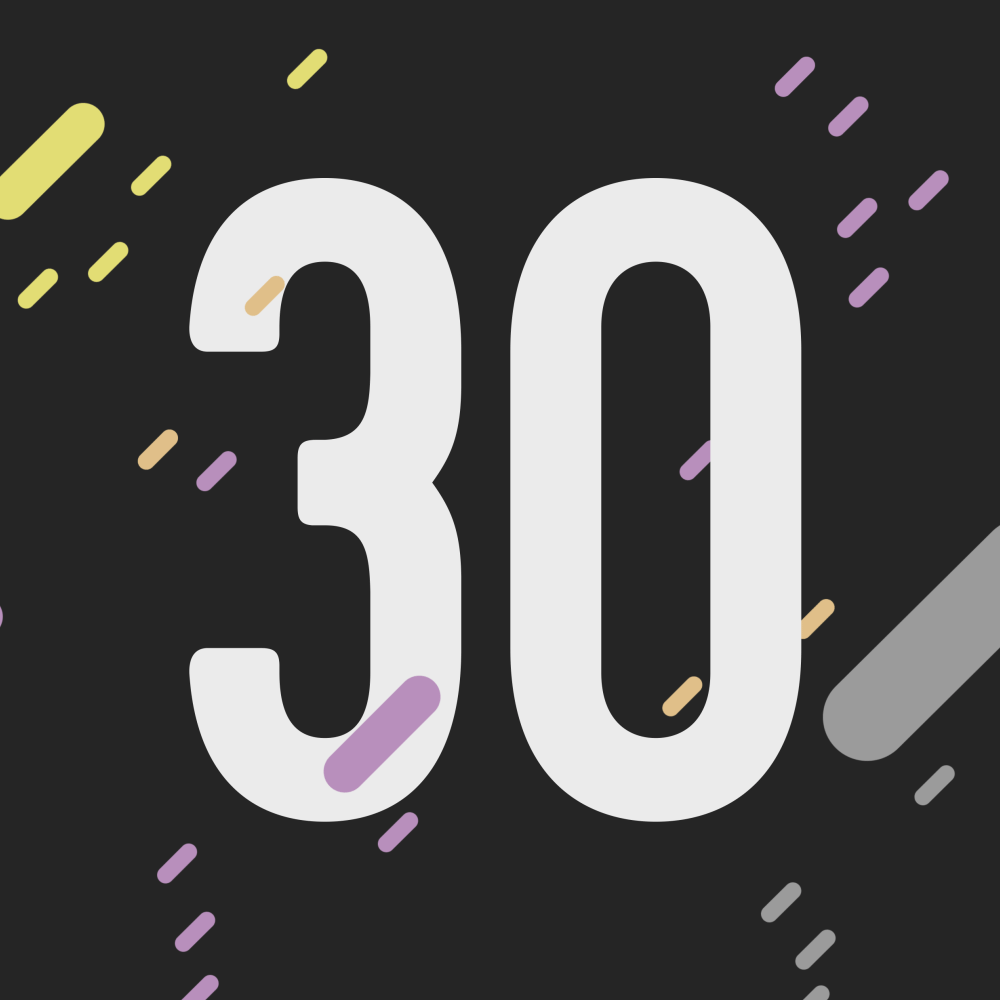 We Are Thirty — Tunde Molnar ・ Art Director &amp; Designer