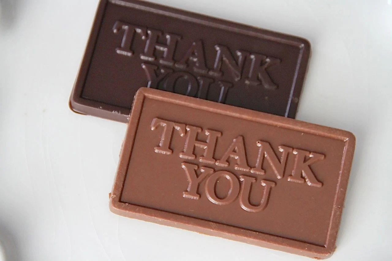 Thank You Chocolate Bar