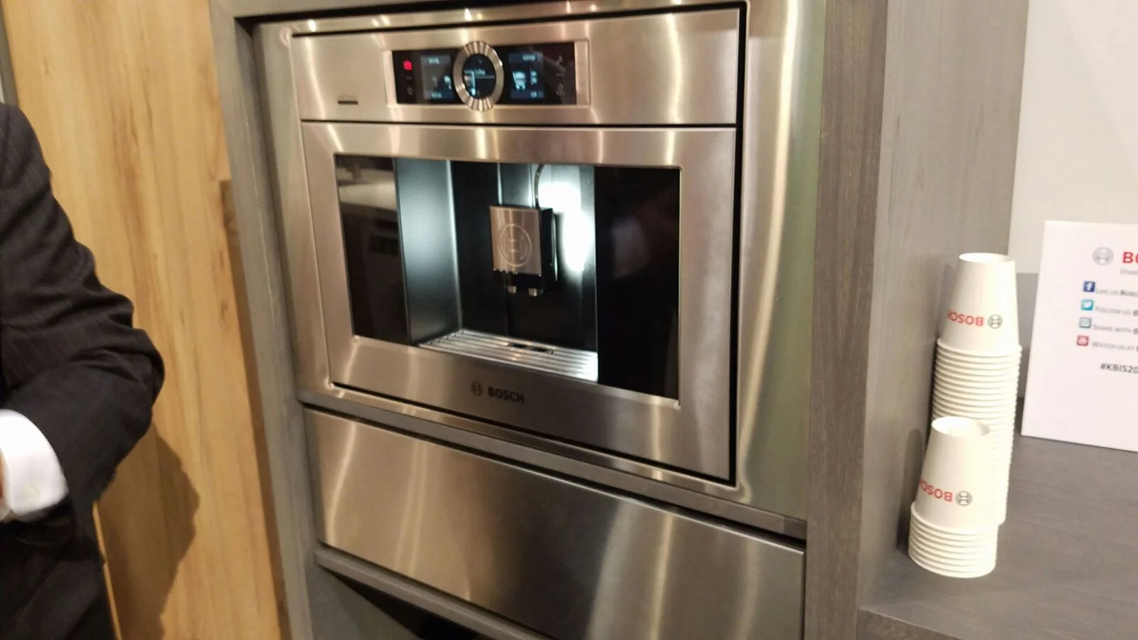 Bosch built in coffee maker
