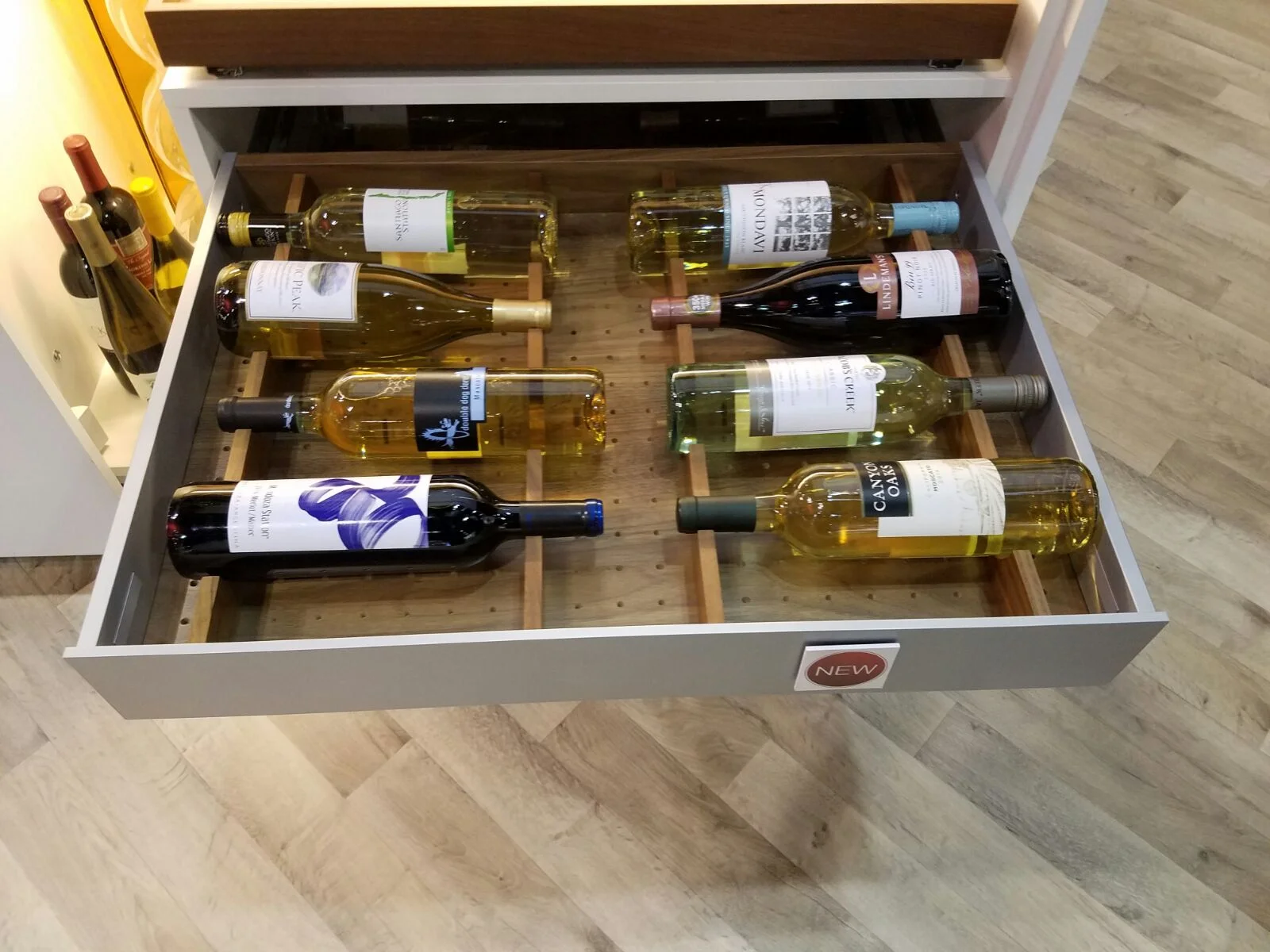 Hafele wine storage drawer