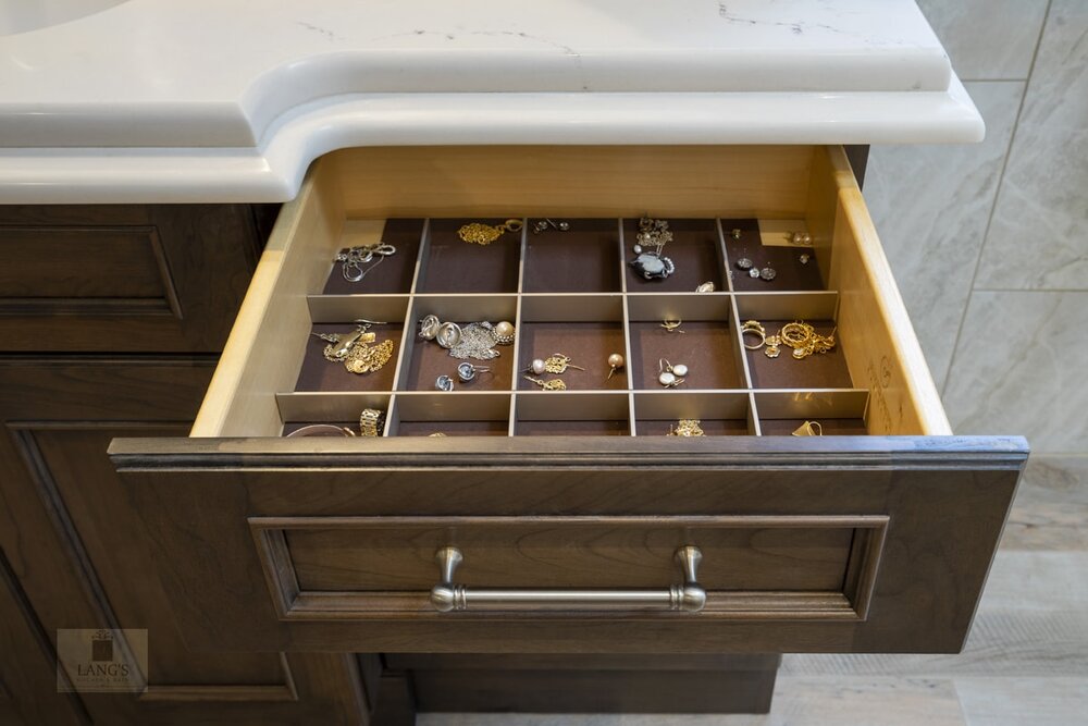vanity cabinet jewelry drawer