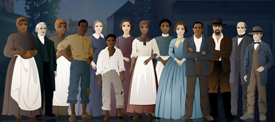 The cast of Mission 2: Flight to Freedom