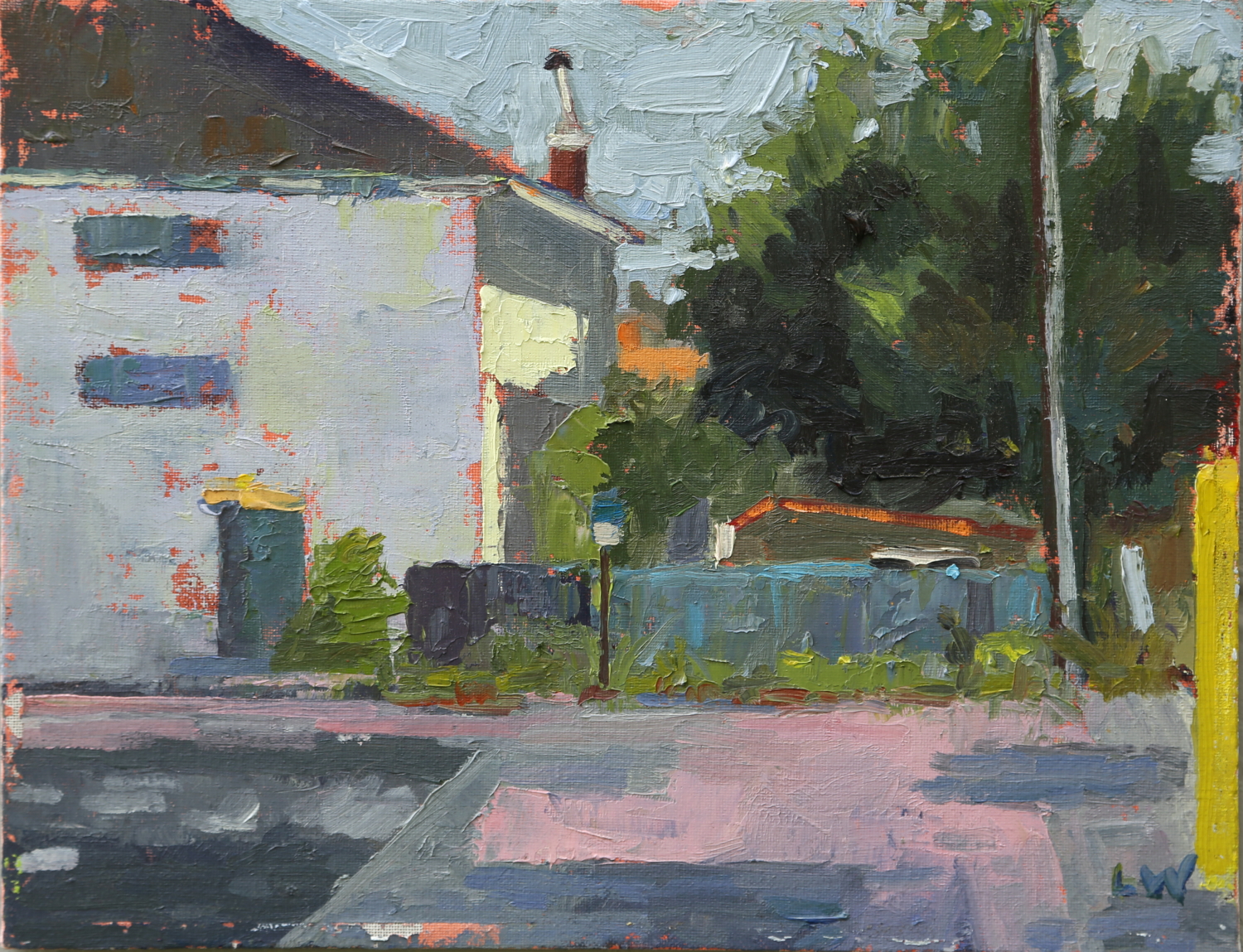 Pink in the Alley