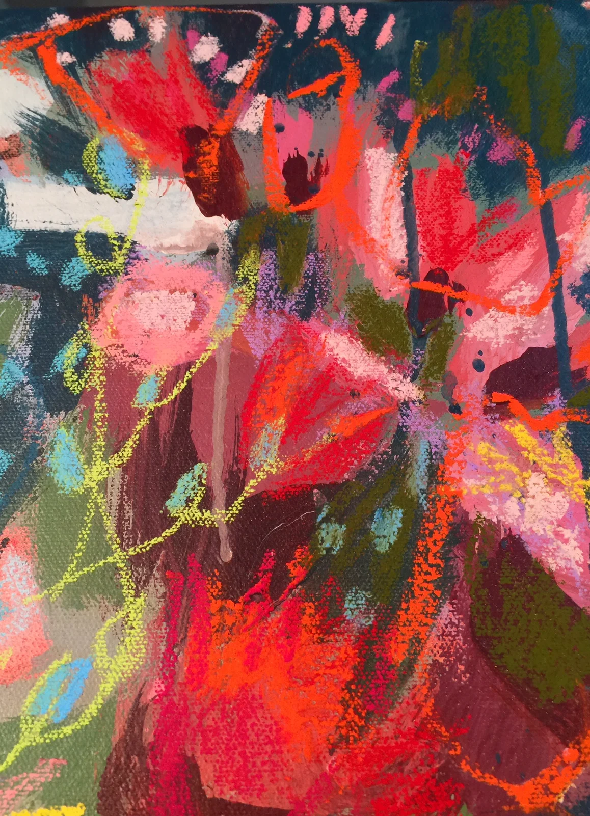 Wild Blooming Free, detail