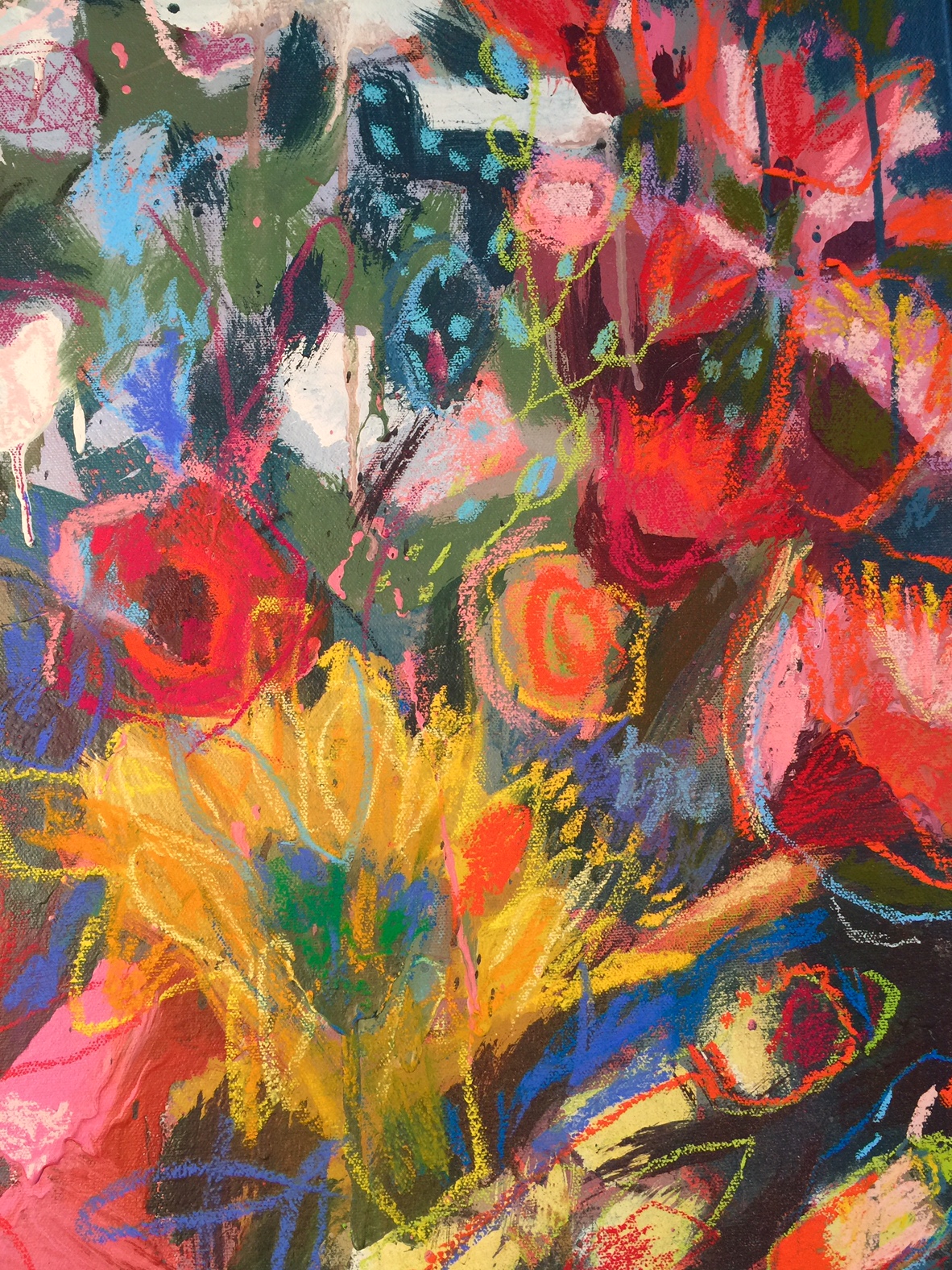 Wild Blooming Free, detail