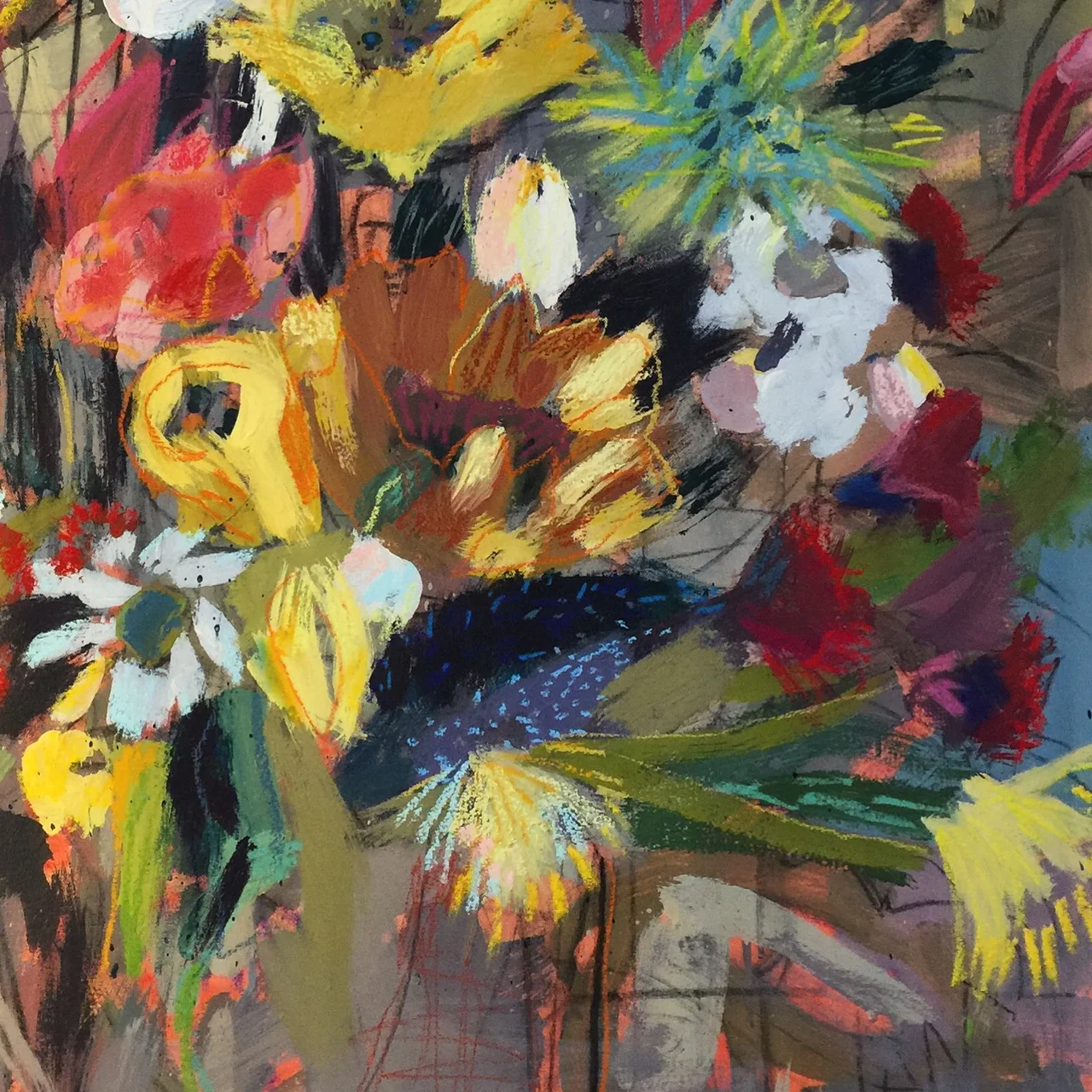 Big Bounty of Blooms, detail 