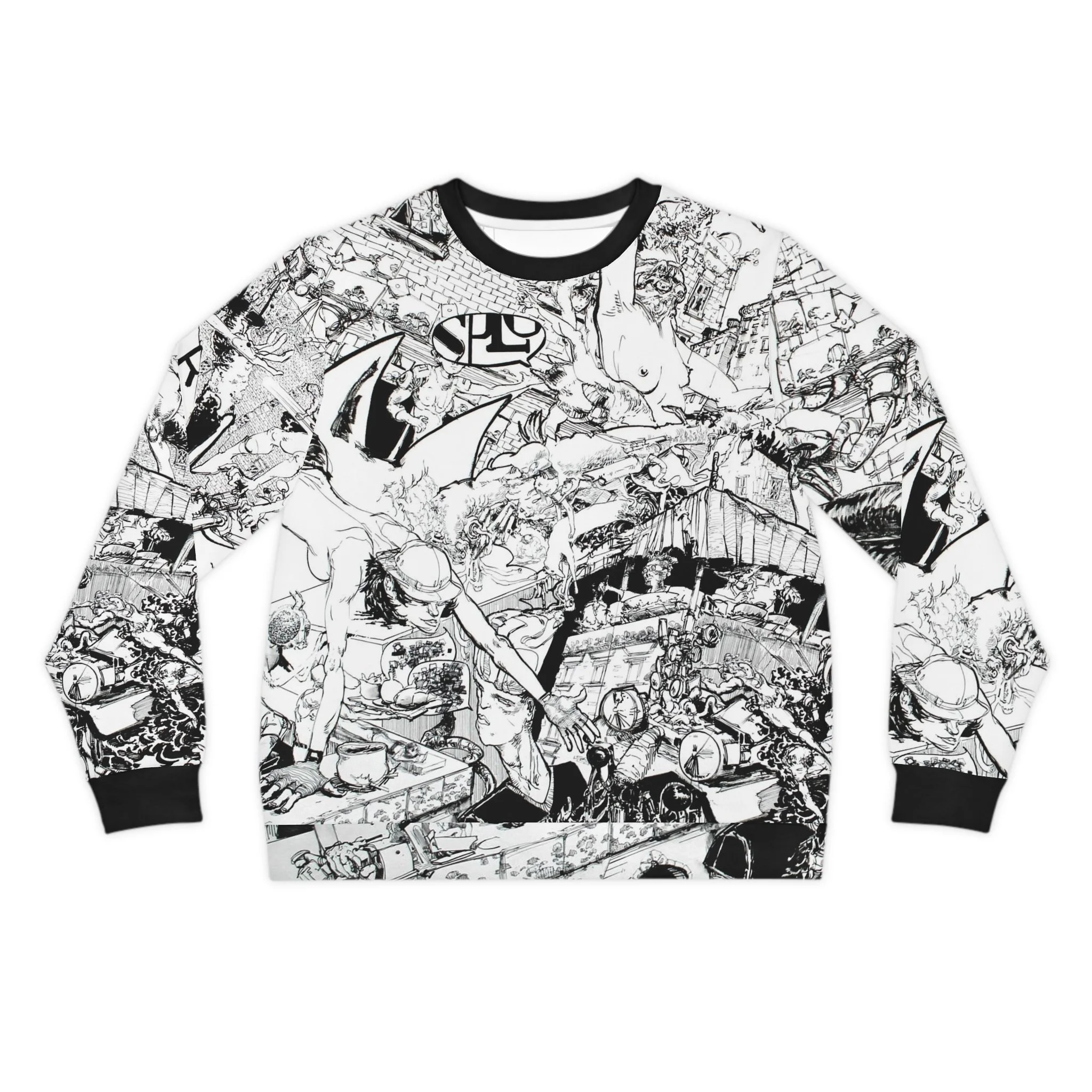 "Access to the Vent" LTD Sweater Print