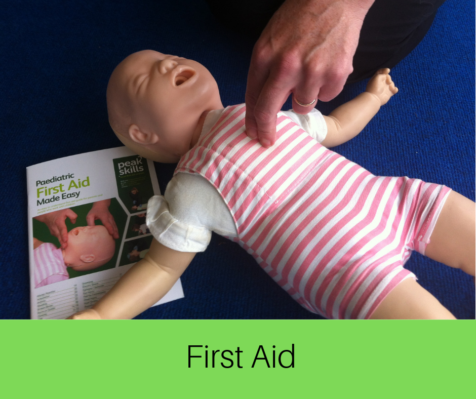 Paediatric First Aid Course — Peak Skills Training Kent First Aid