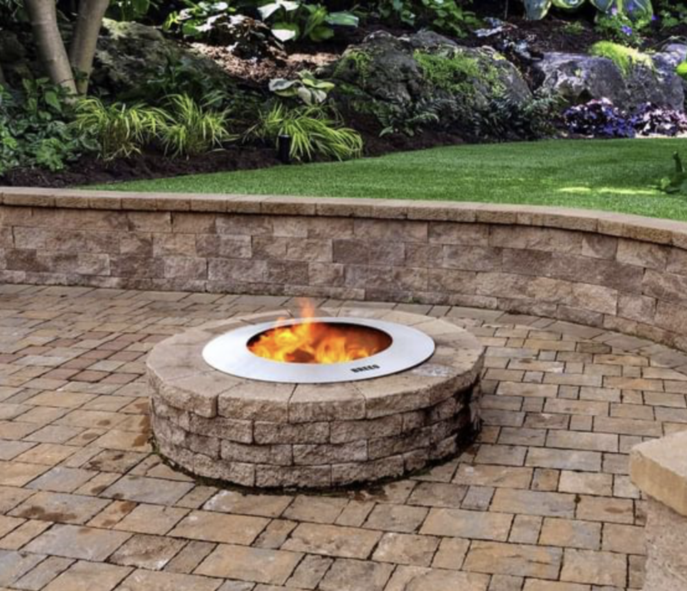 Zentro Stainless Steel Smokeless Fire, Zentro Fire Pit With Lid